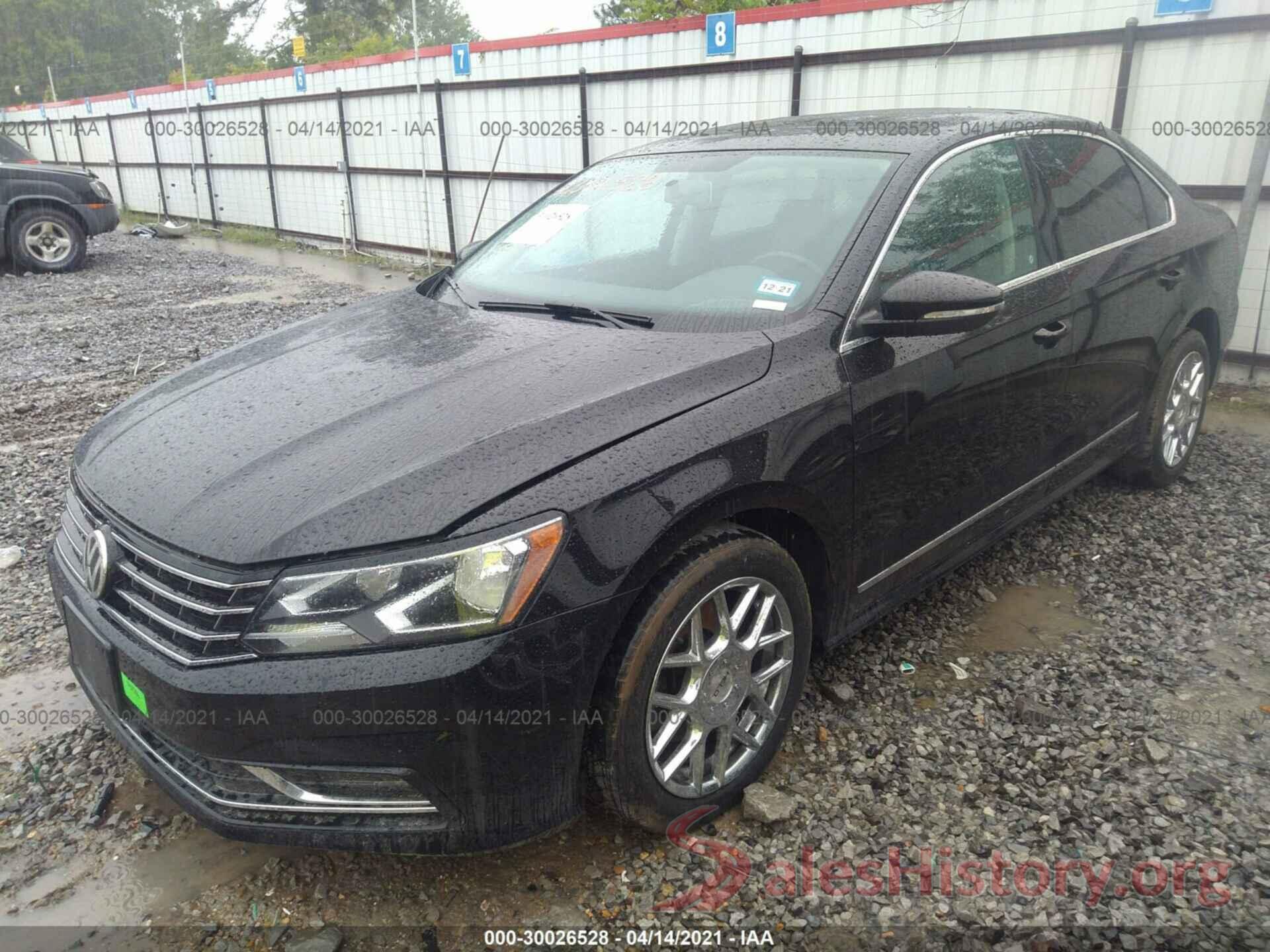 1VWBS7A36GC049570 2016 VOLKSWAGEN PASSAT