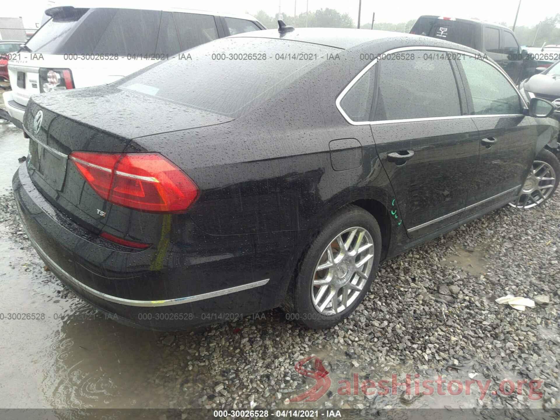 1VWBS7A36GC049570 2016 VOLKSWAGEN PASSAT