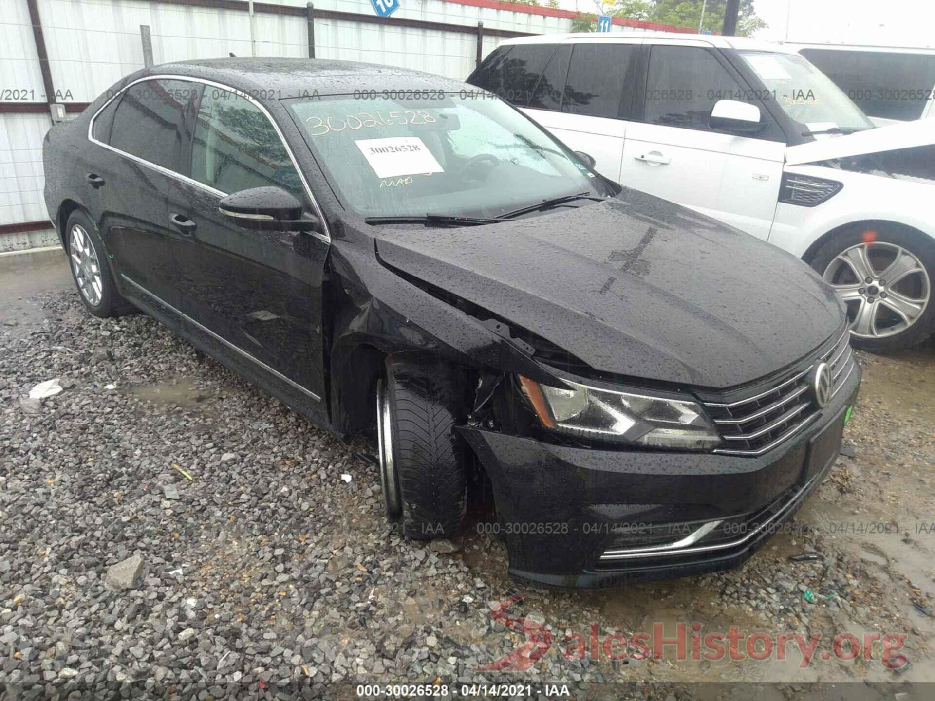 1VWBS7A36GC049570 2016 VOLKSWAGEN PASSAT