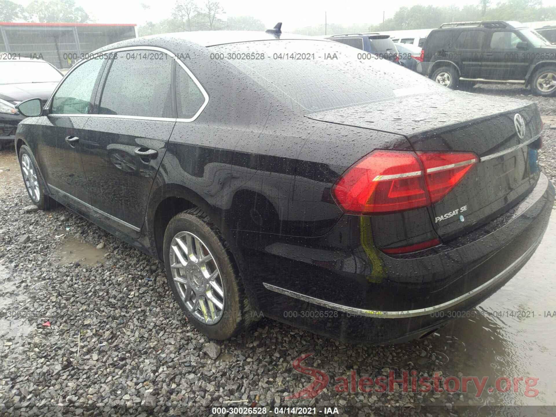 1VWBS7A36GC049570 2016 VOLKSWAGEN PASSAT