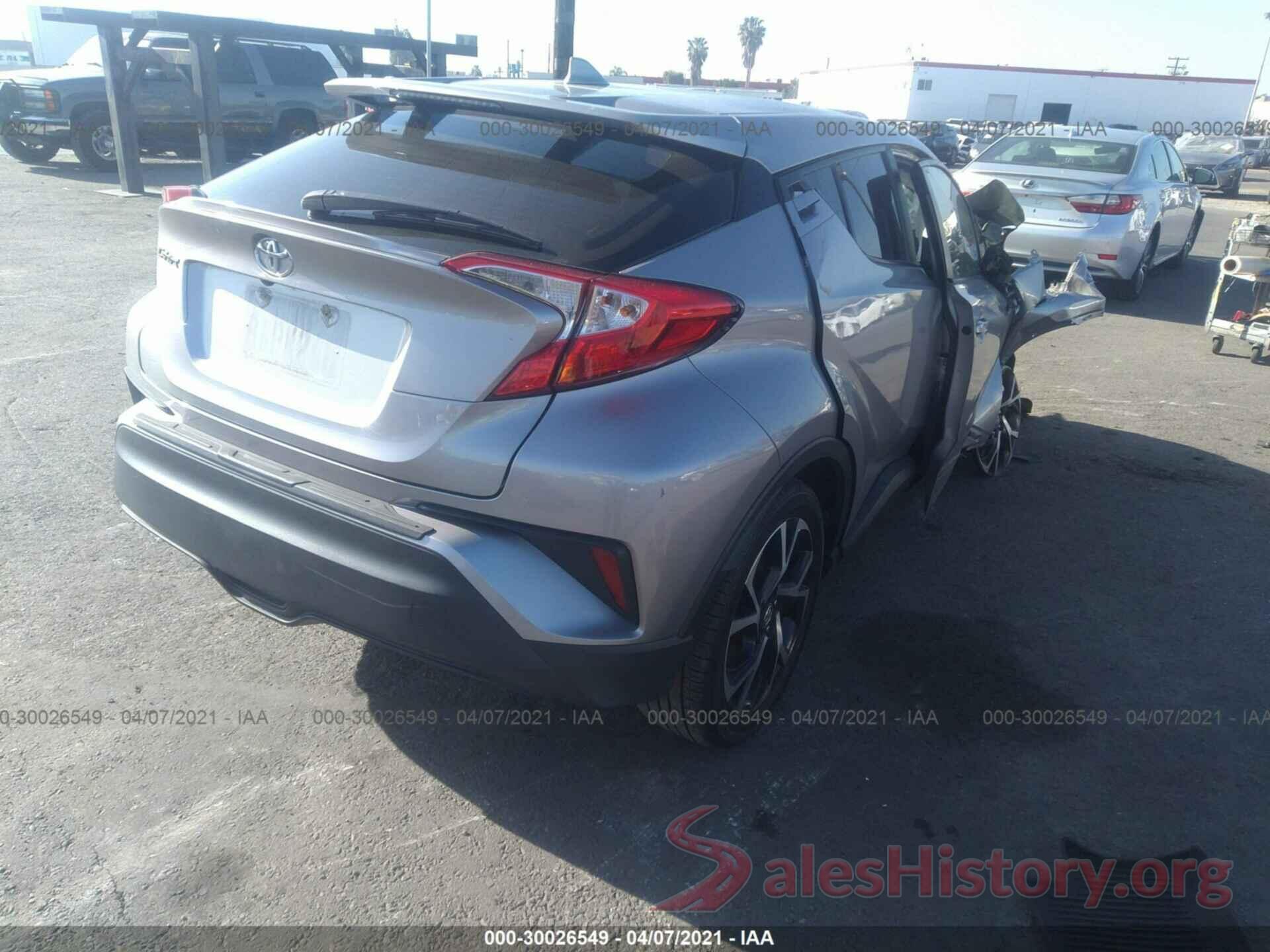 NMTKHMBX1JR025859 2018 TOYOTA C-HR