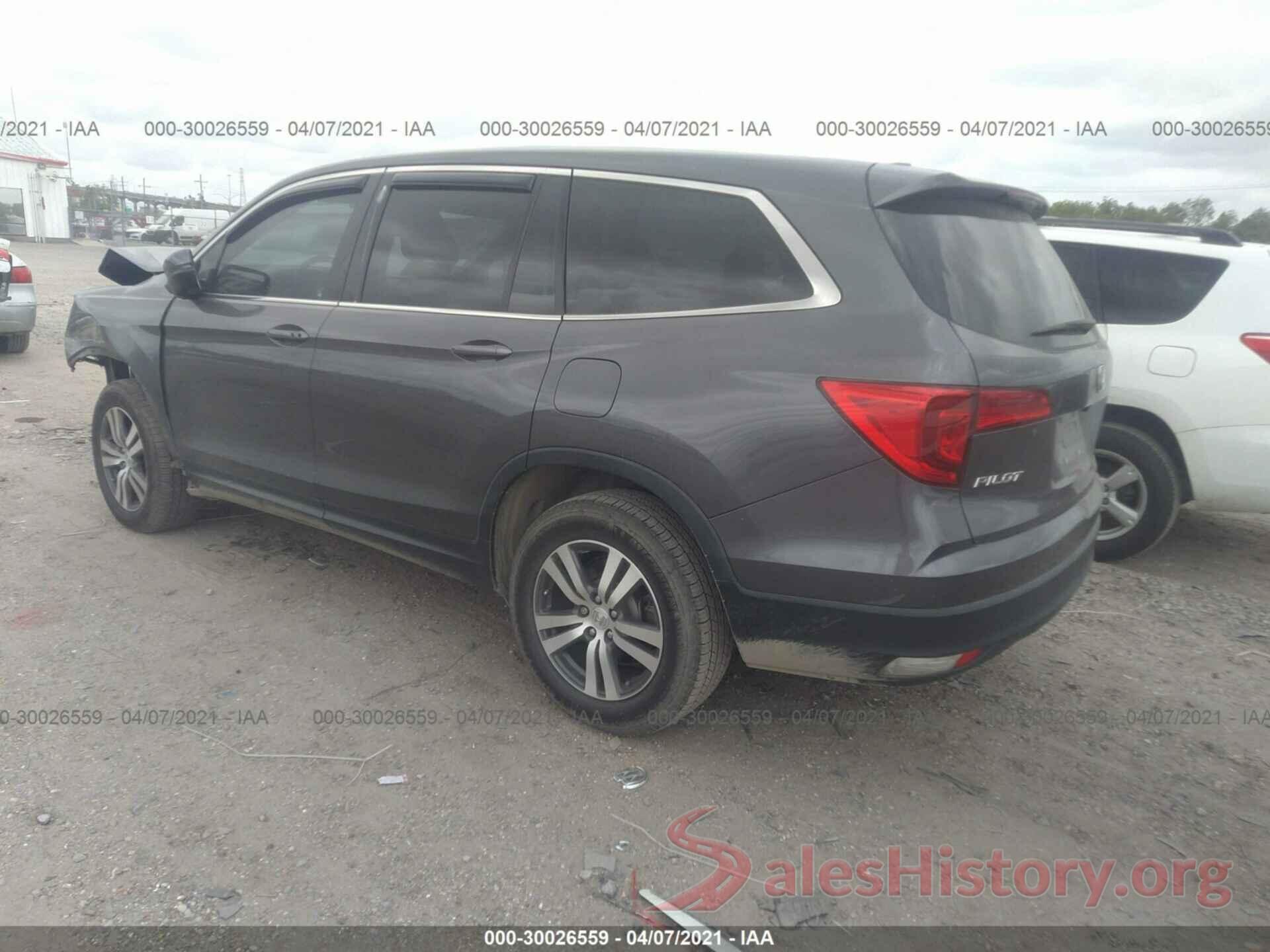 5FNYF5H54HB041968 2017 HONDA PILOT