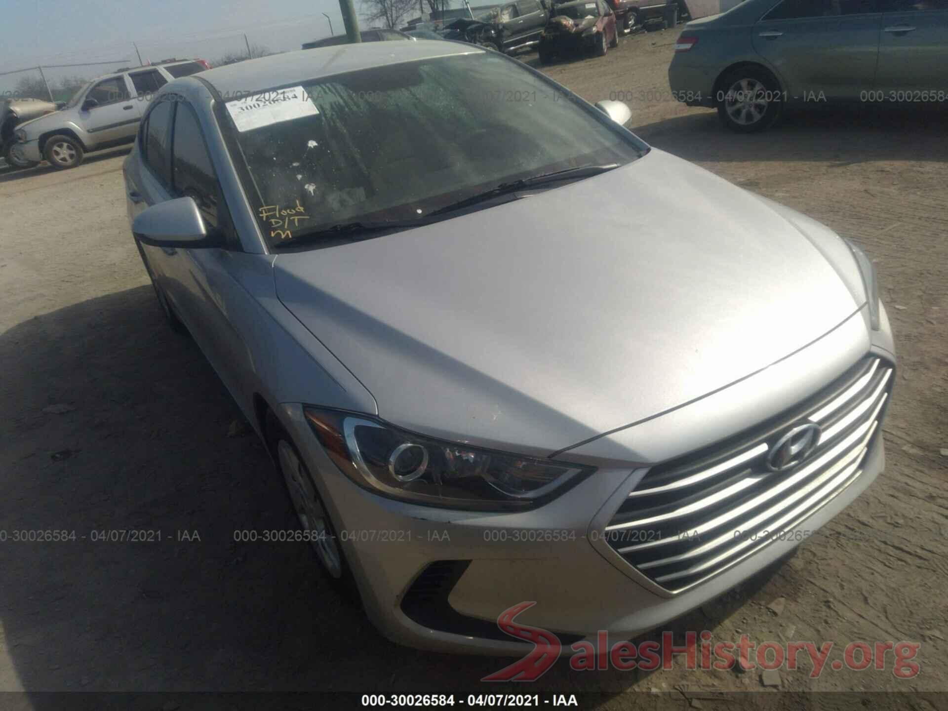 5NPD74LF3JH282255 2018 HYUNDAI ELANTRA