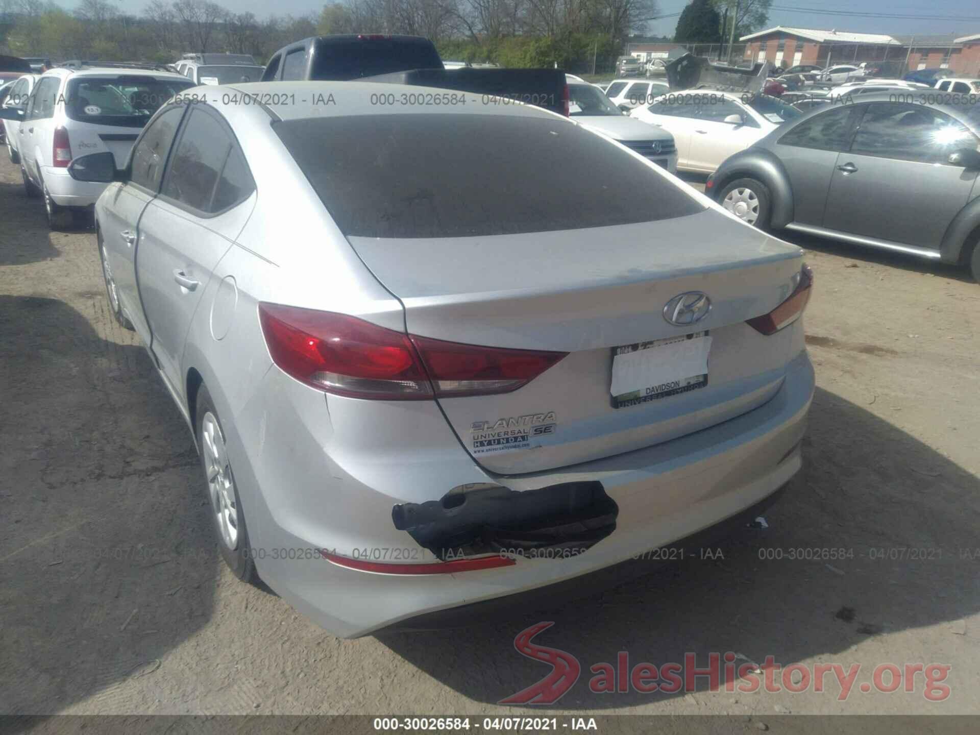 5NPD74LF3JH282255 2018 HYUNDAI ELANTRA