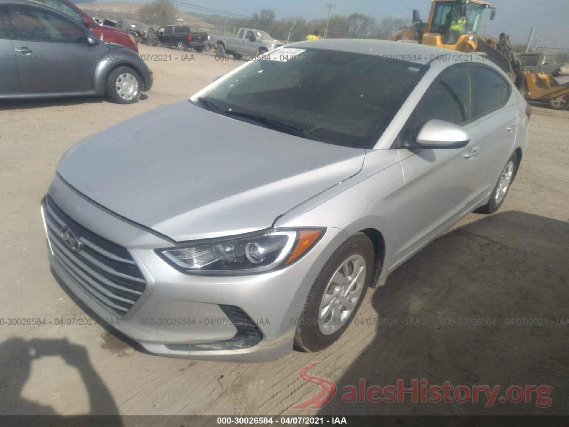 5NPD74LF3JH282255 2018 HYUNDAI ELANTRA