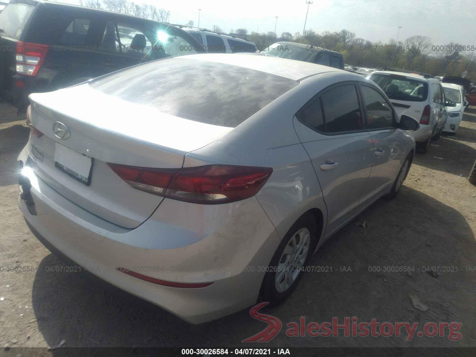 5NPD74LF3JH282255 2018 HYUNDAI ELANTRA