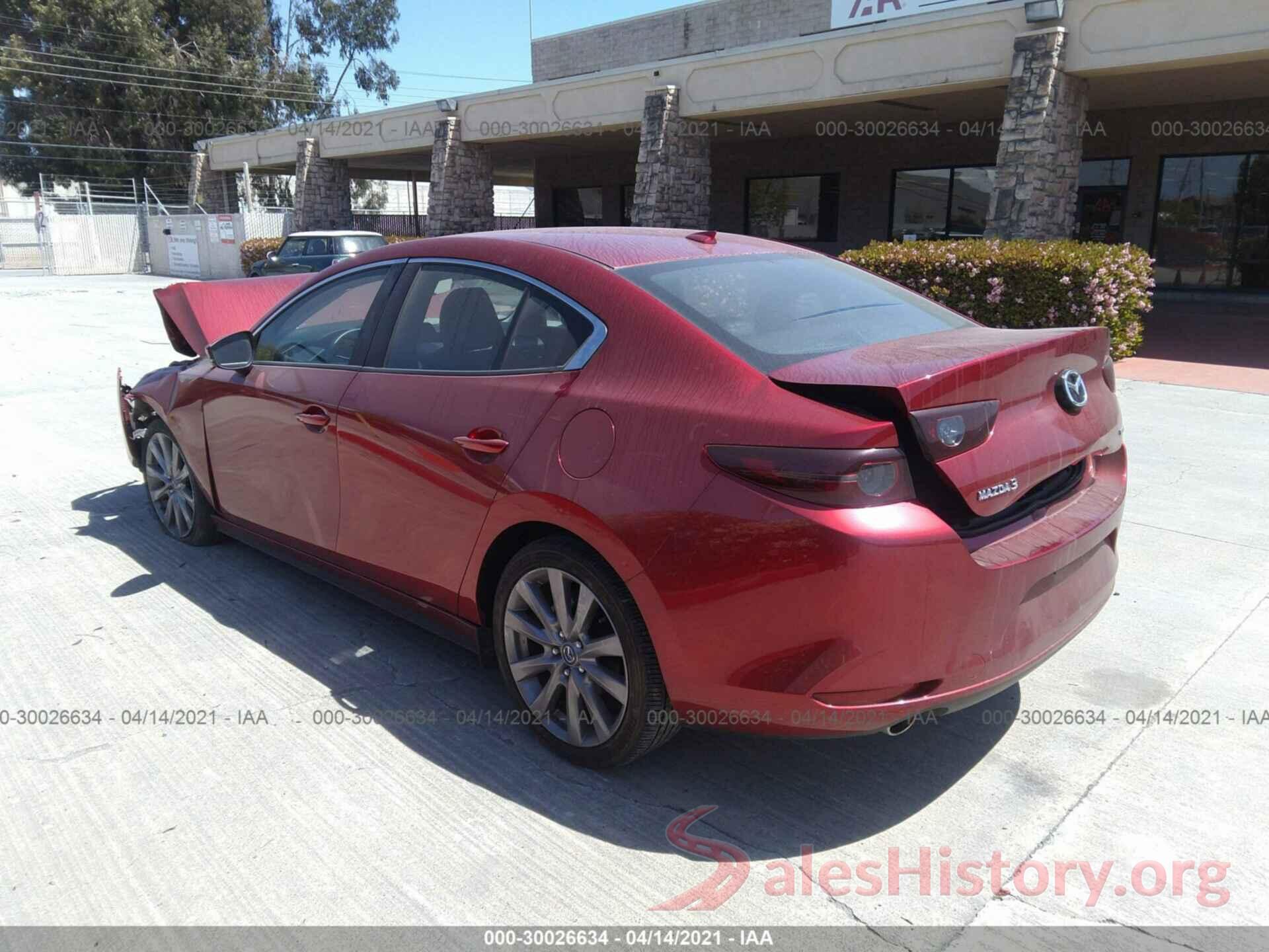 3MZBPADLXKM112588 2019 MAZDA MAZDA3 SEDAN