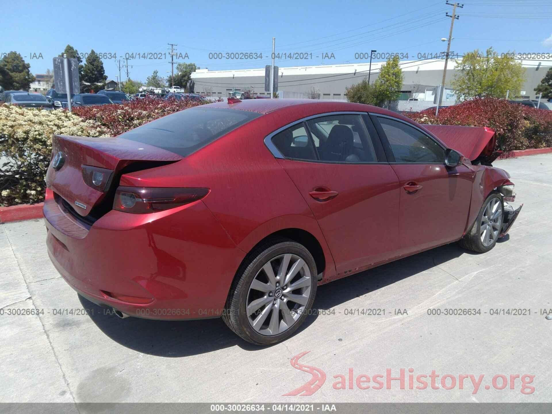 3MZBPADLXKM112588 2019 MAZDA MAZDA3 SEDAN