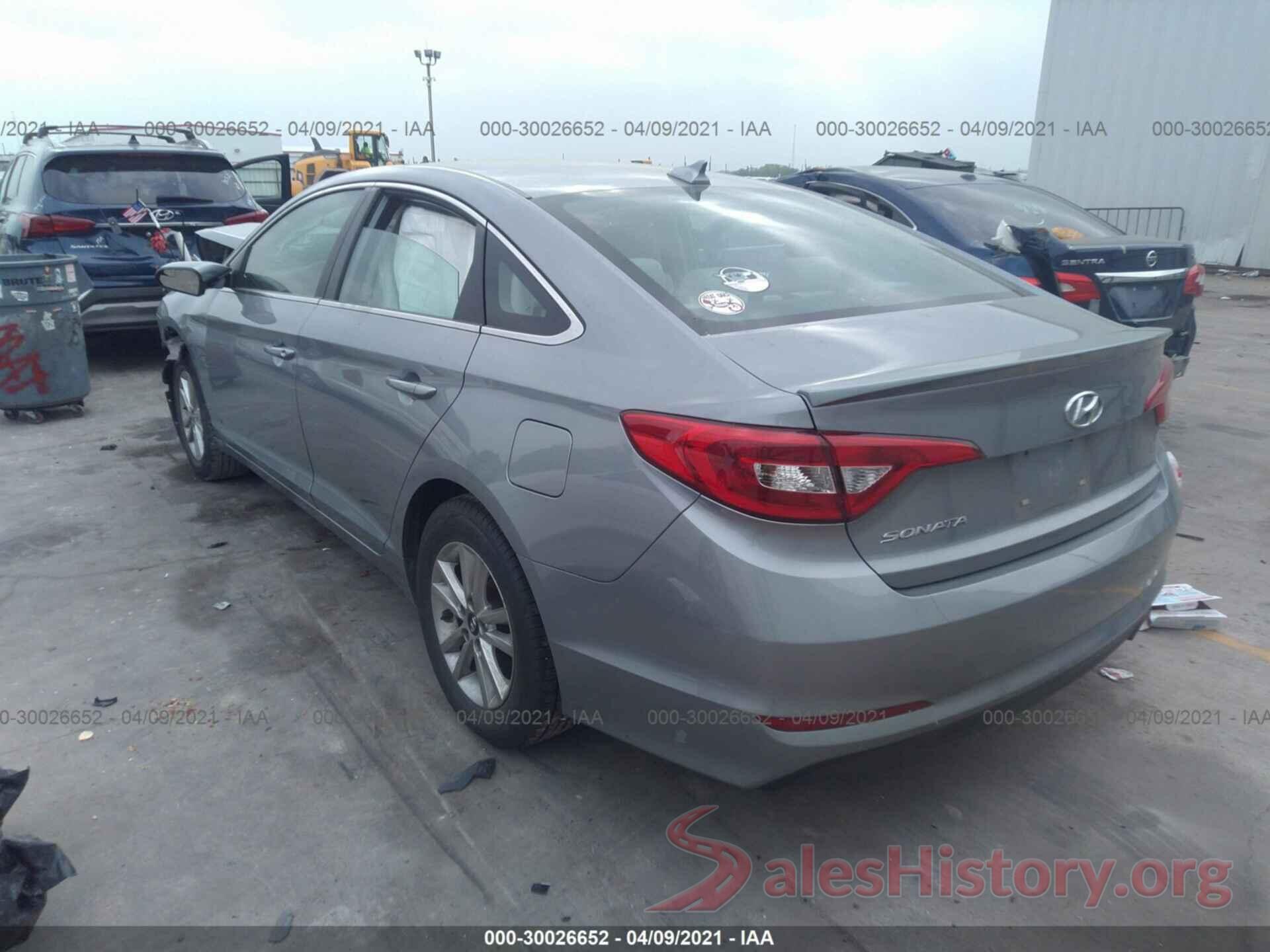 5NPE24AF9GH422212 2016 HYUNDAI SONATA