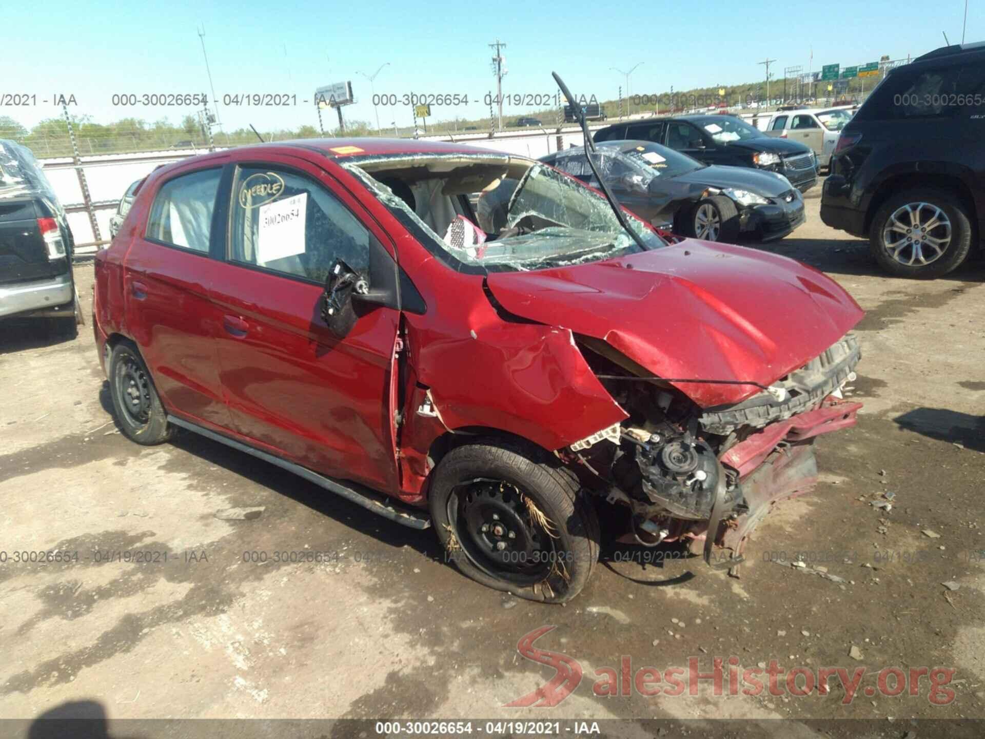 ML32A3HJ2HH018505 2017 MITSUBISHI MIRAGE