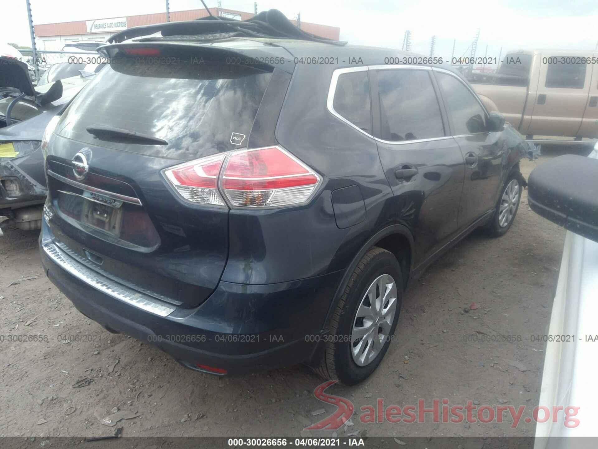 5N1AT2MT5GC813947 2016 NISSAN ROGUE