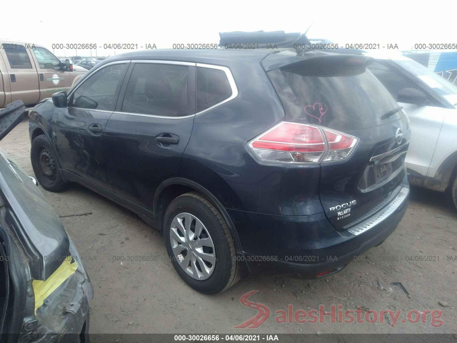 5N1AT2MT5GC813947 2016 NISSAN ROGUE