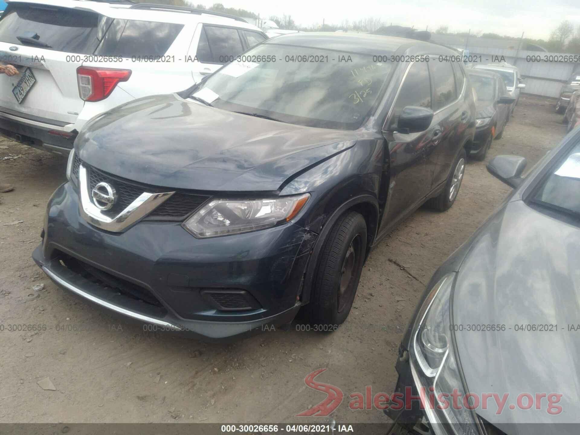 5N1AT2MT5GC813947 2016 NISSAN ROGUE