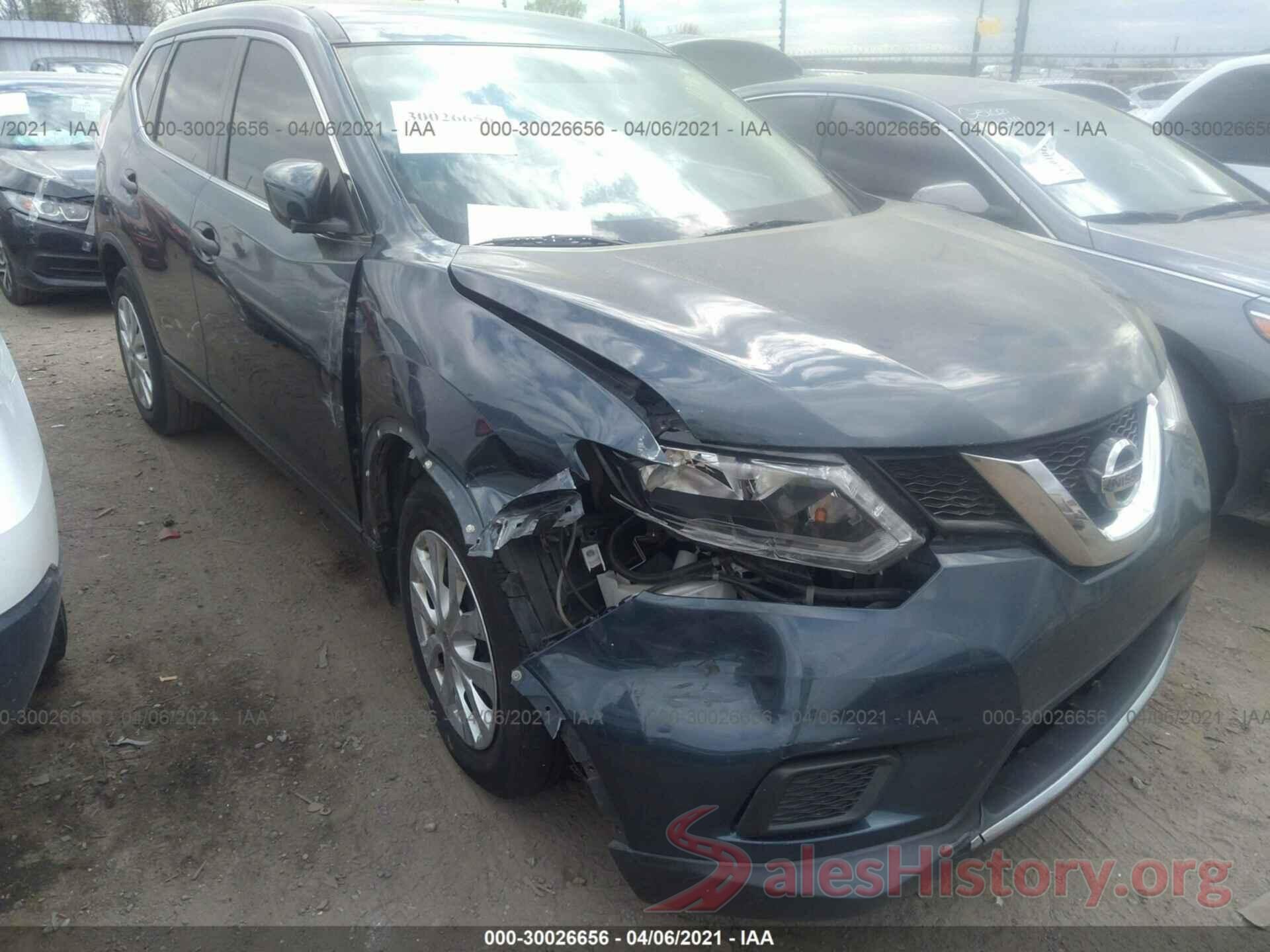 5N1AT2MT5GC813947 2016 NISSAN ROGUE