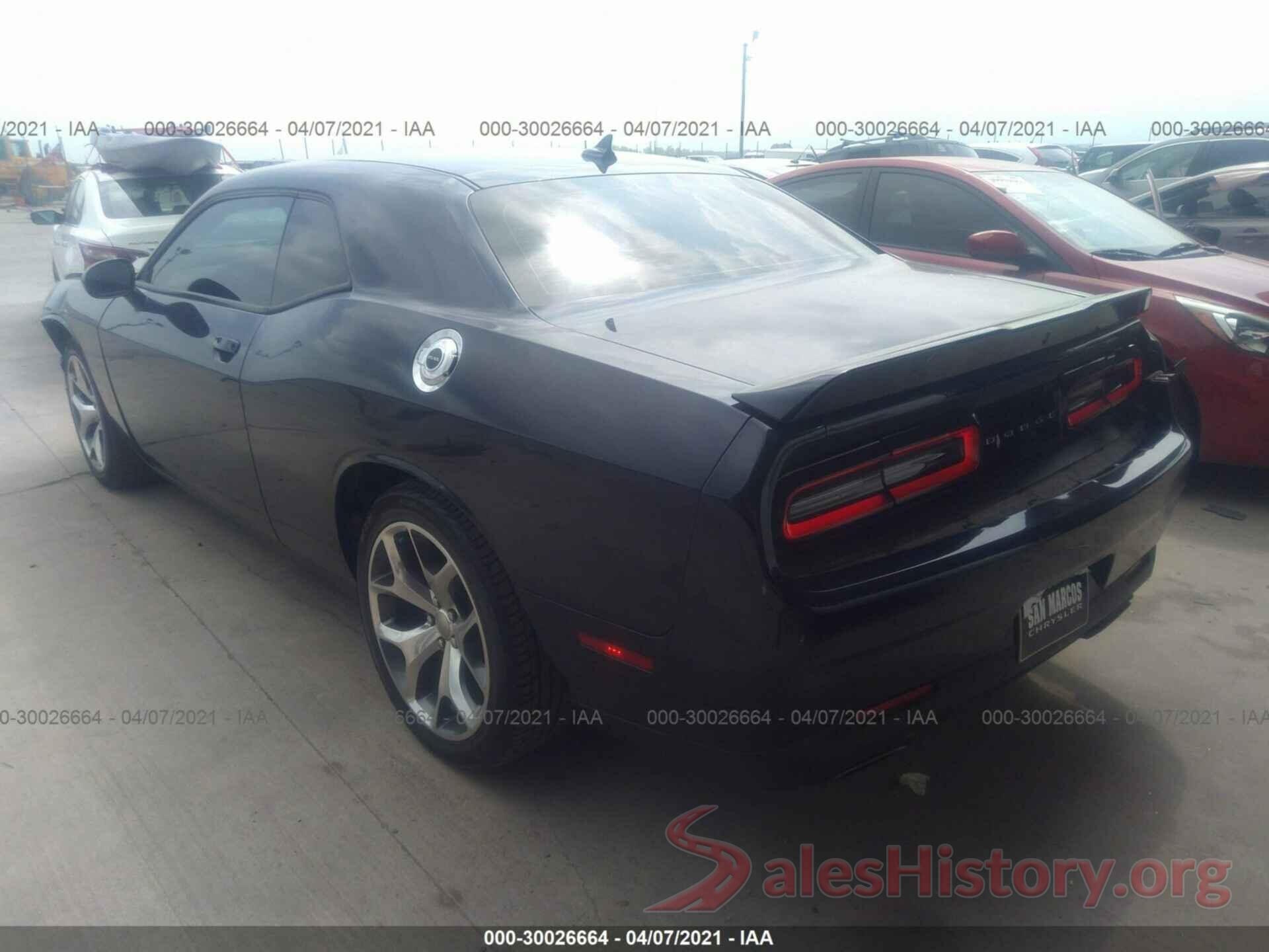 2C3CDZAGXGH149317 2016 DODGE CHALLENGER