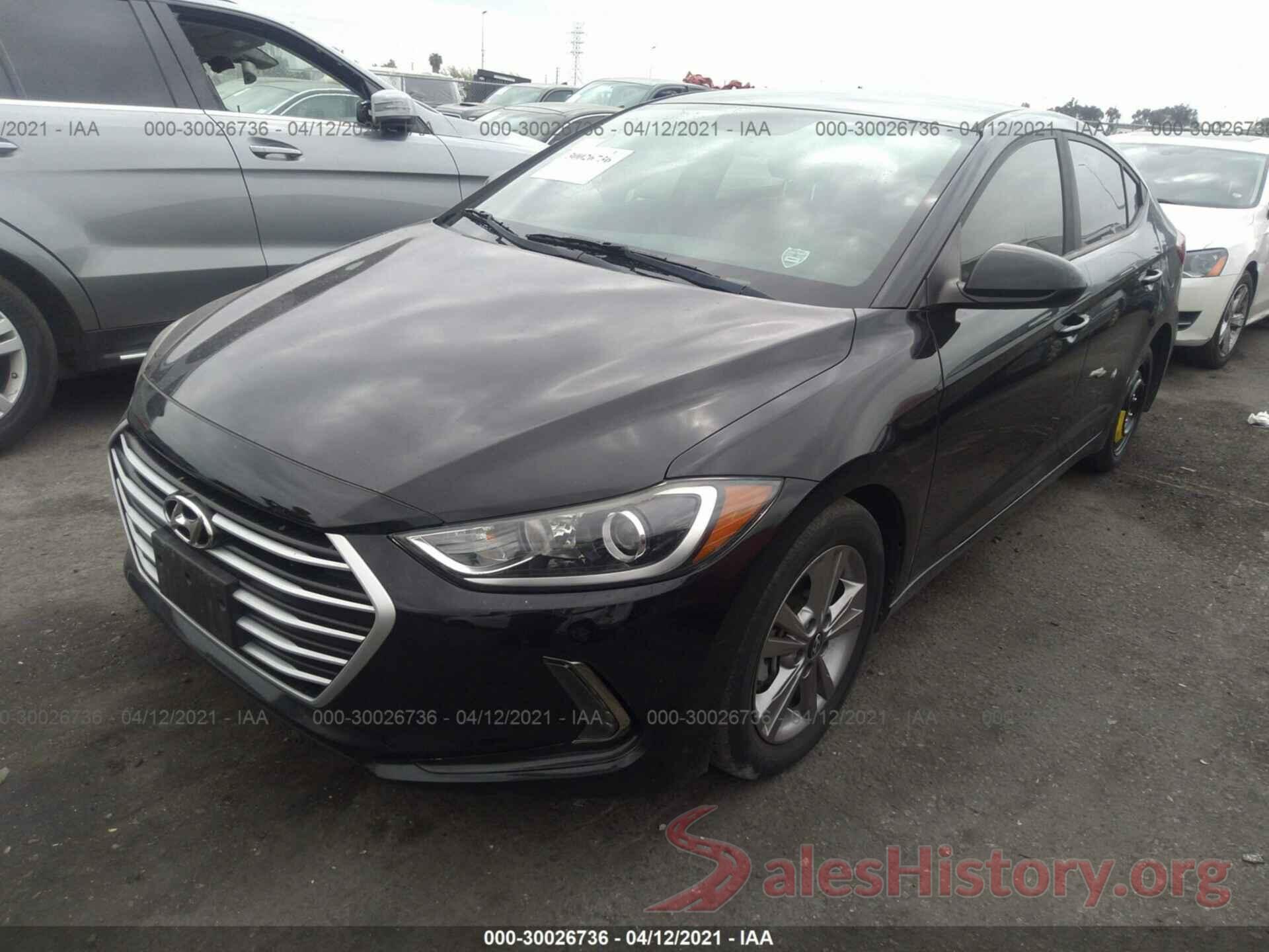 KMHD84LF6HU206215 2017 HYUNDAI ELANTRA