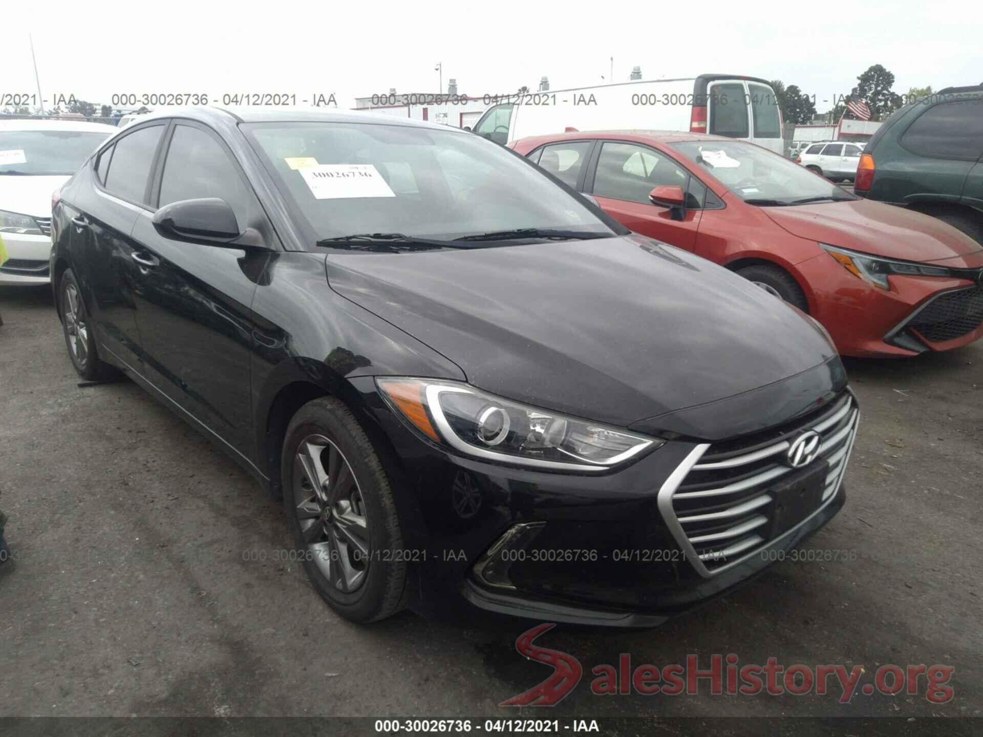 KMHD84LF6HU206215 2017 HYUNDAI ELANTRA