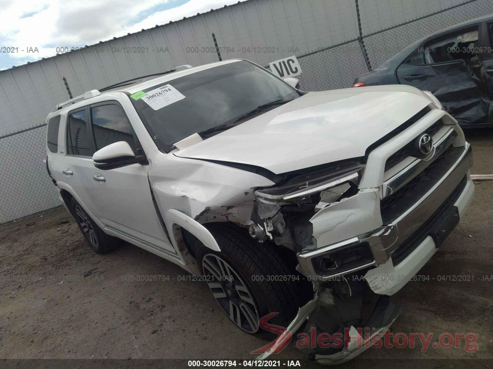 JTEBU5JR5H5428261 2017 TOYOTA 4RUNNER