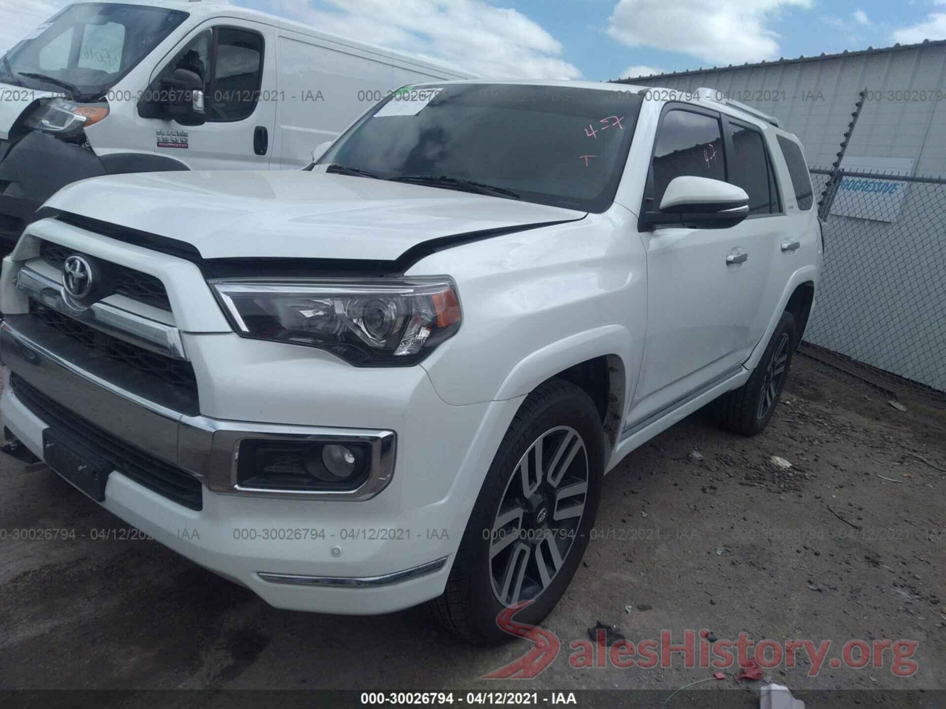 JTEBU5JR5H5428261 2017 TOYOTA 4RUNNER