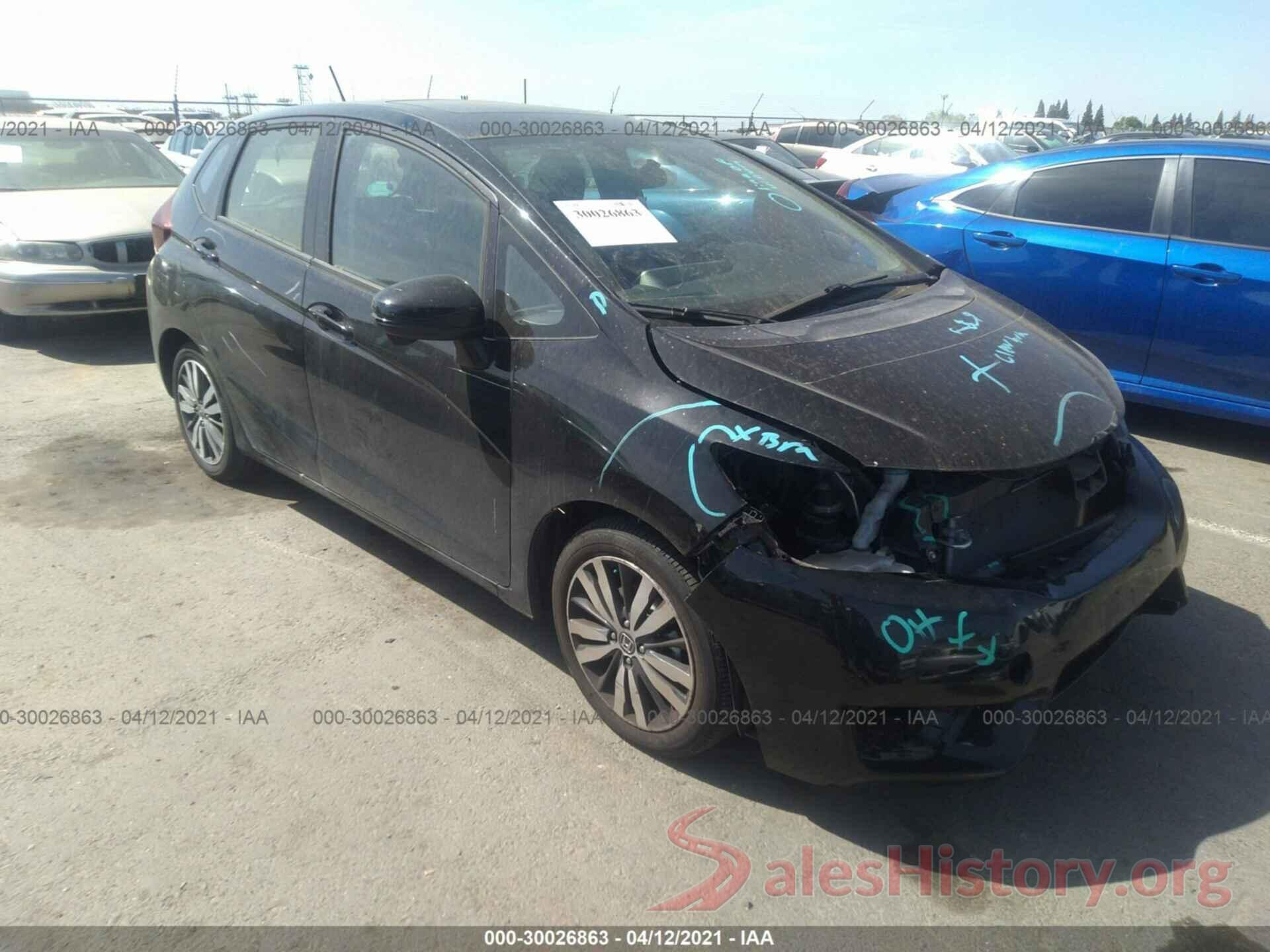 JHMGK5H78GX016583 2016 HONDA FIT