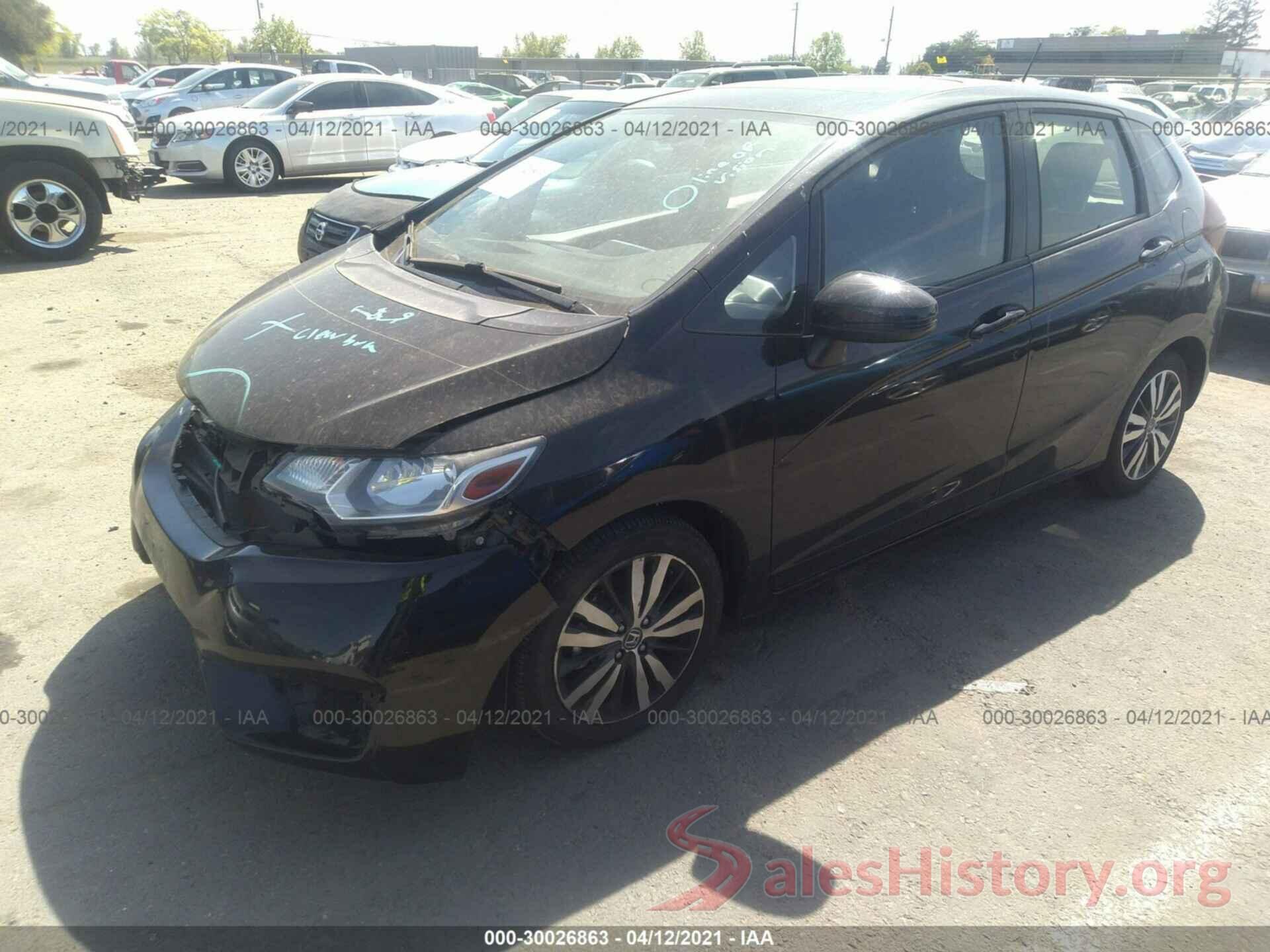 JHMGK5H78GX016583 2016 HONDA FIT