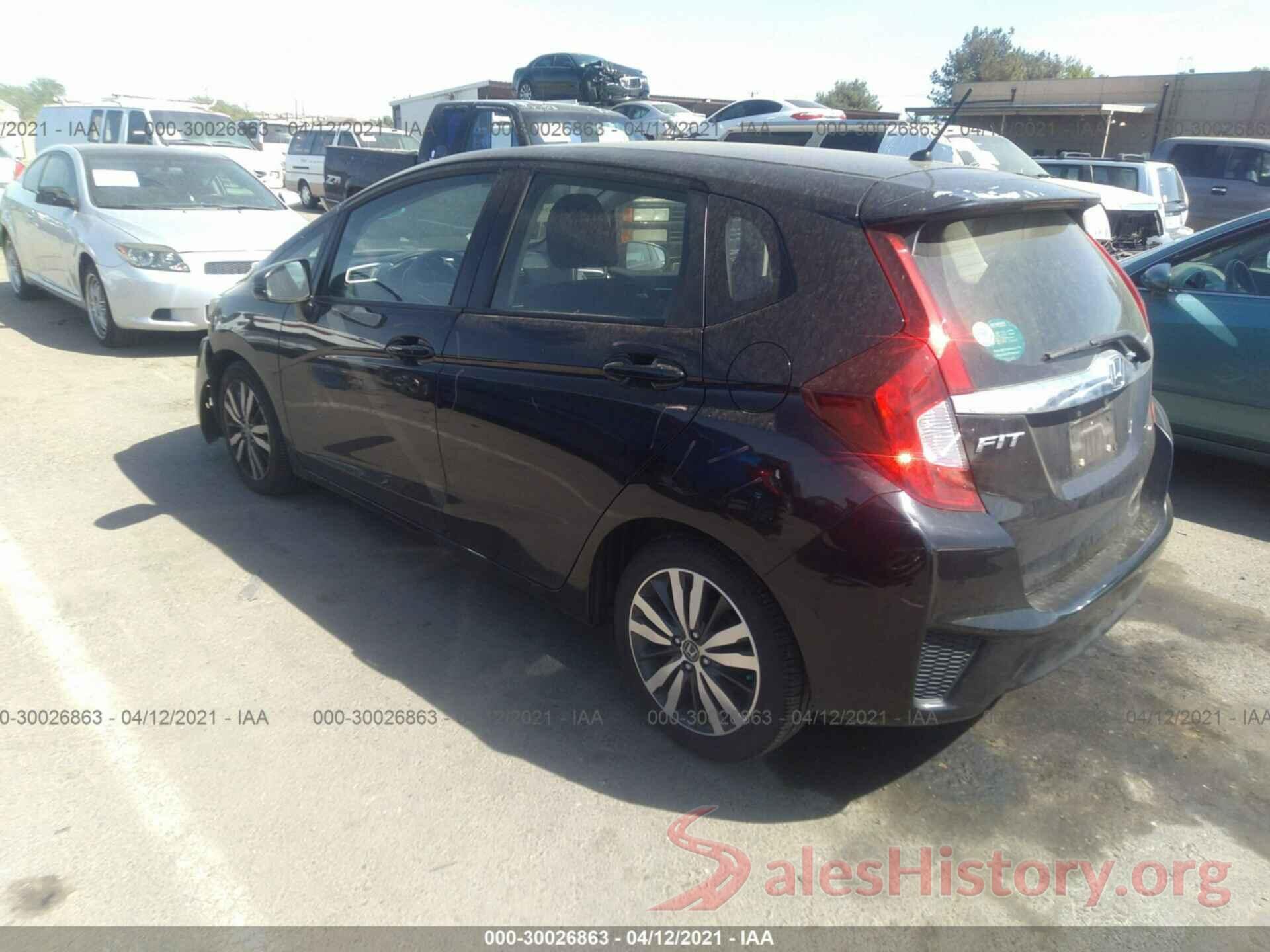 JHMGK5H78GX016583 2016 HONDA FIT