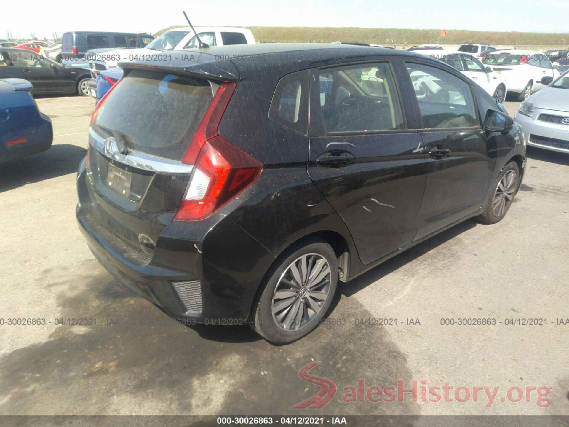 JHMGK5H78GX016583 2016 HONDA FIT