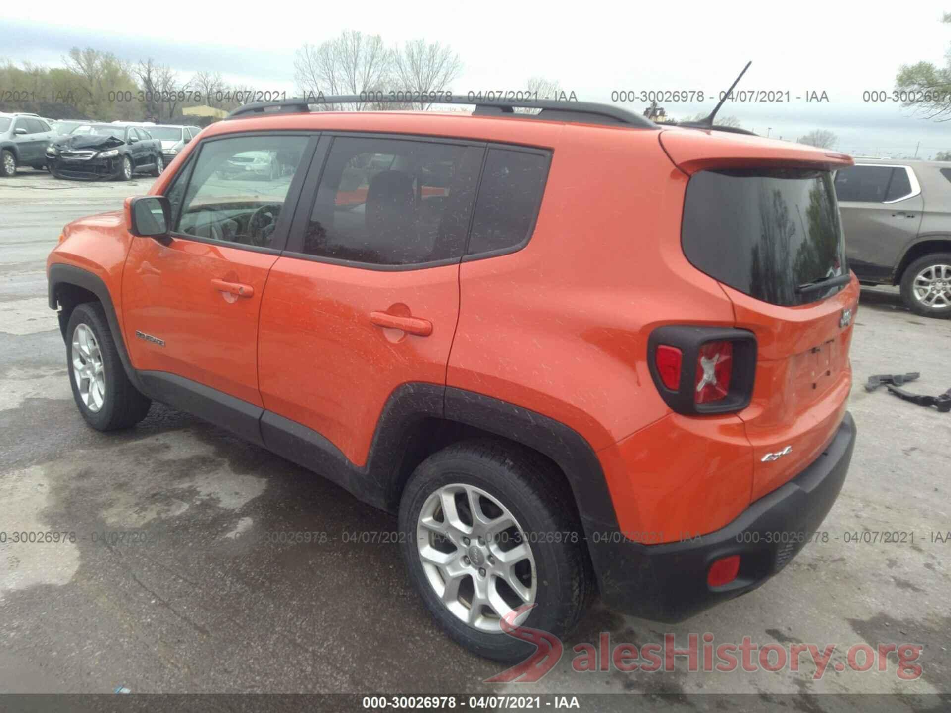 ZACCJBBT4GPE08650 2016 JEEP RENEGADE