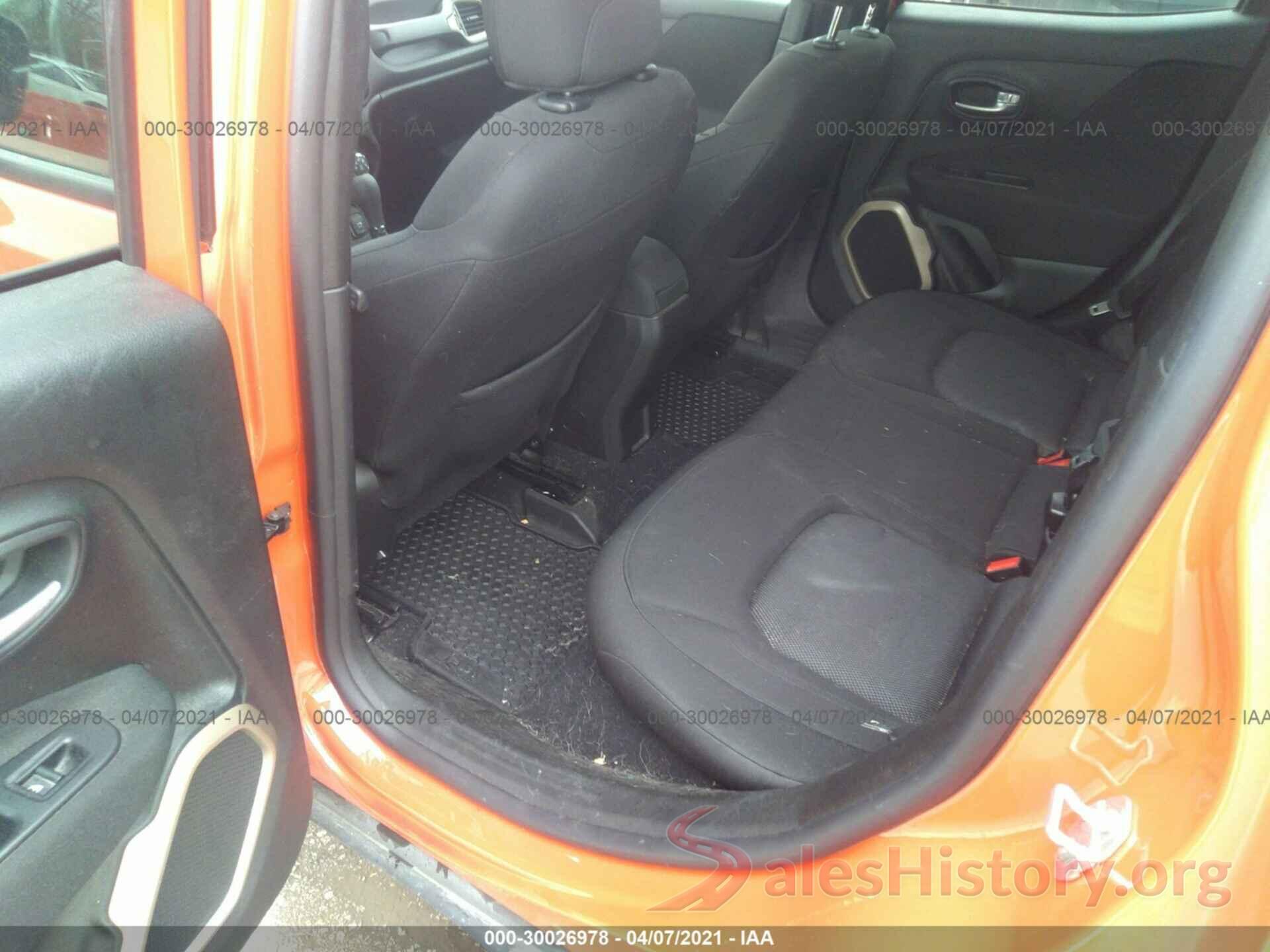 ZACCJBBT4GPE08650 2016 JEEP RENEGADE