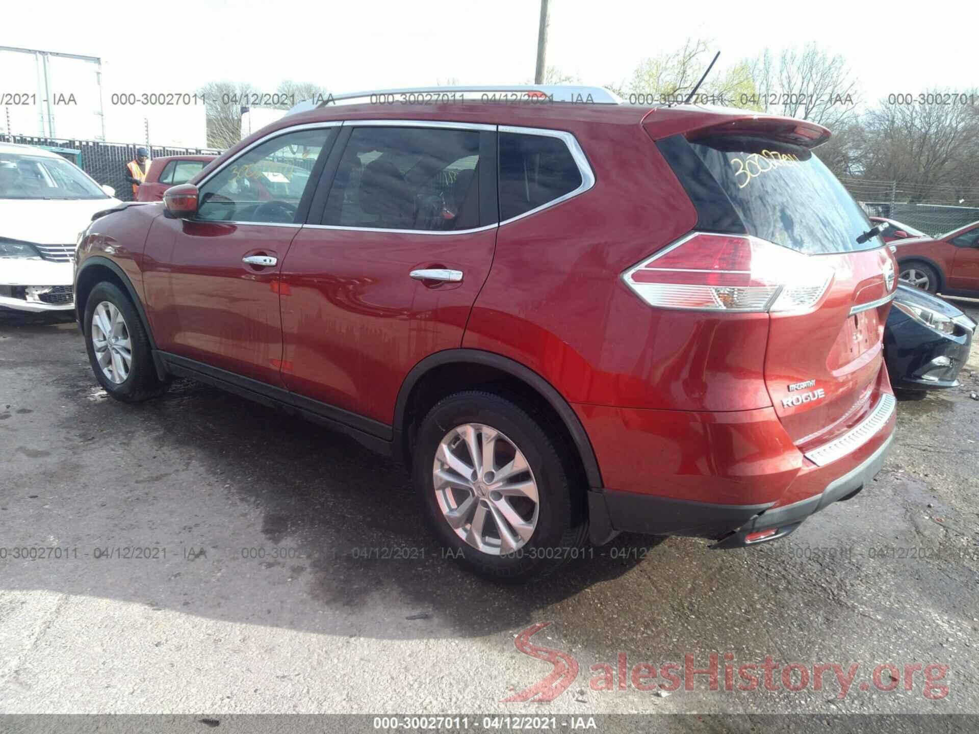 KNMAT2MV8GP694337 2016 NISSAN ROGUE