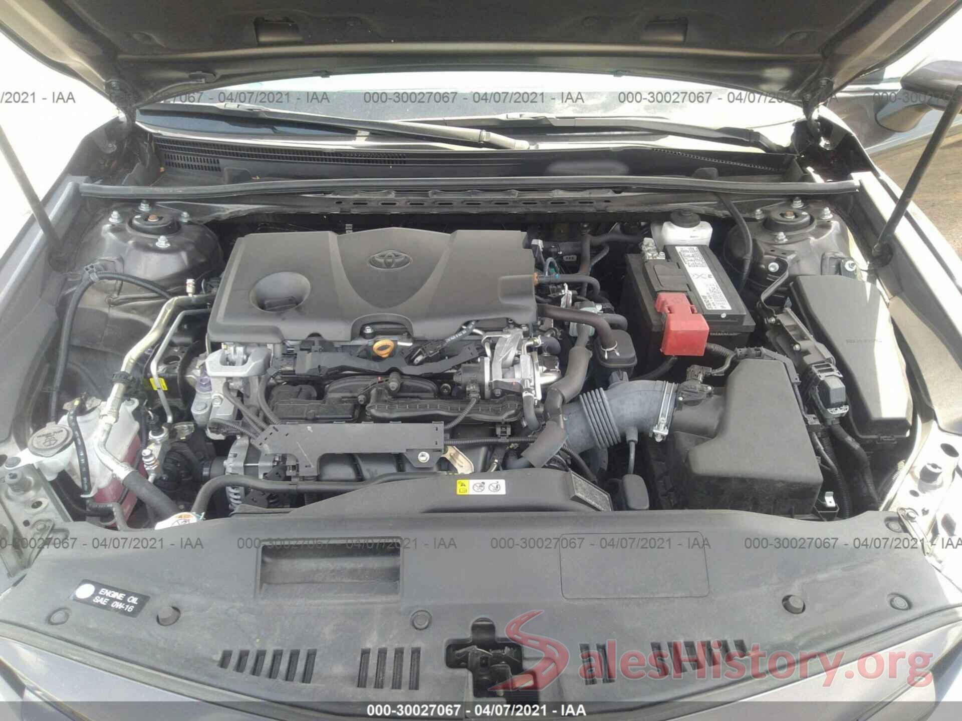 4T1B11HK8KU853349 2019 TOYOTA CAMRY