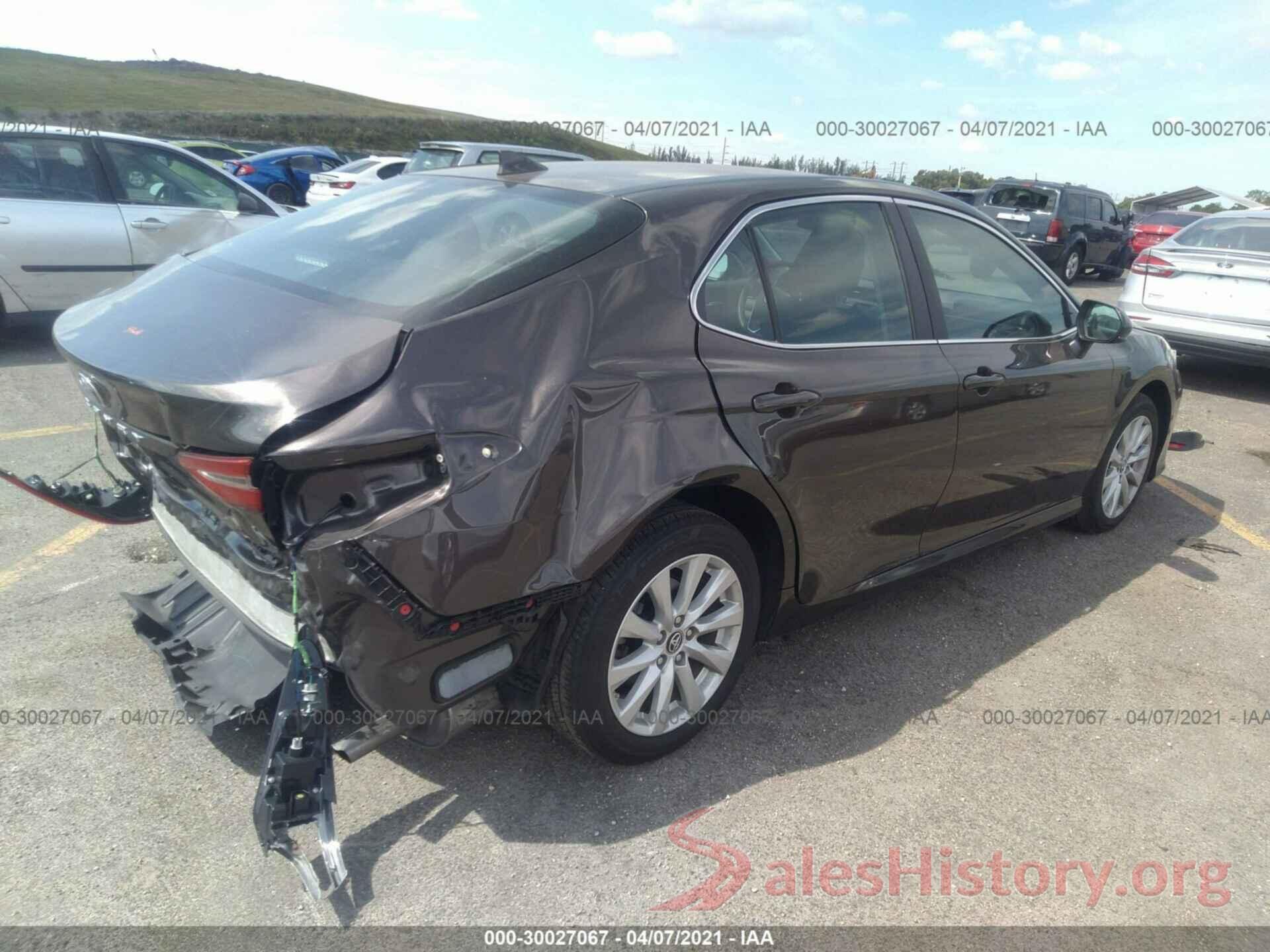 4T1B11HK8KU853349 2019 TOYOTA CAMRY