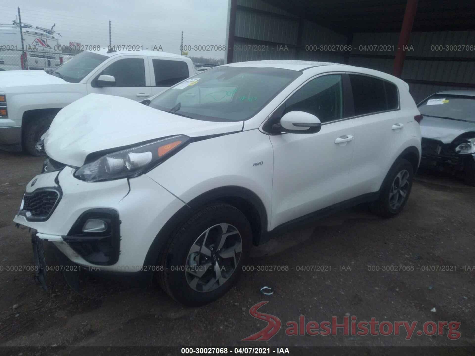 KNDPMCACXM7915125 2021 KIA SPORTAGE