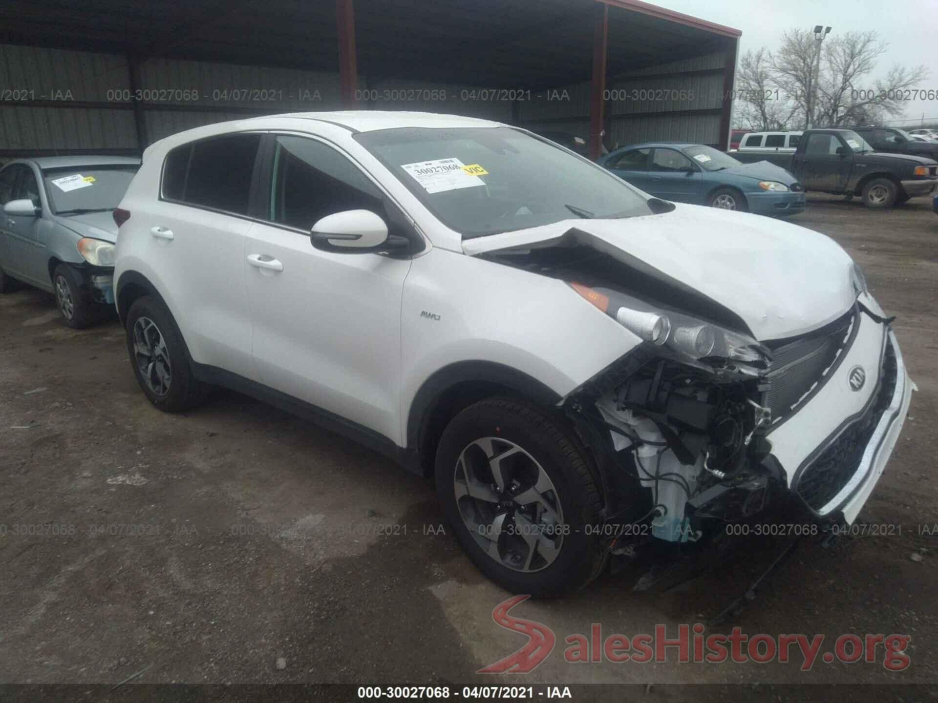 KNDPMCACXM7915125 2021 KIA SPORTAGE