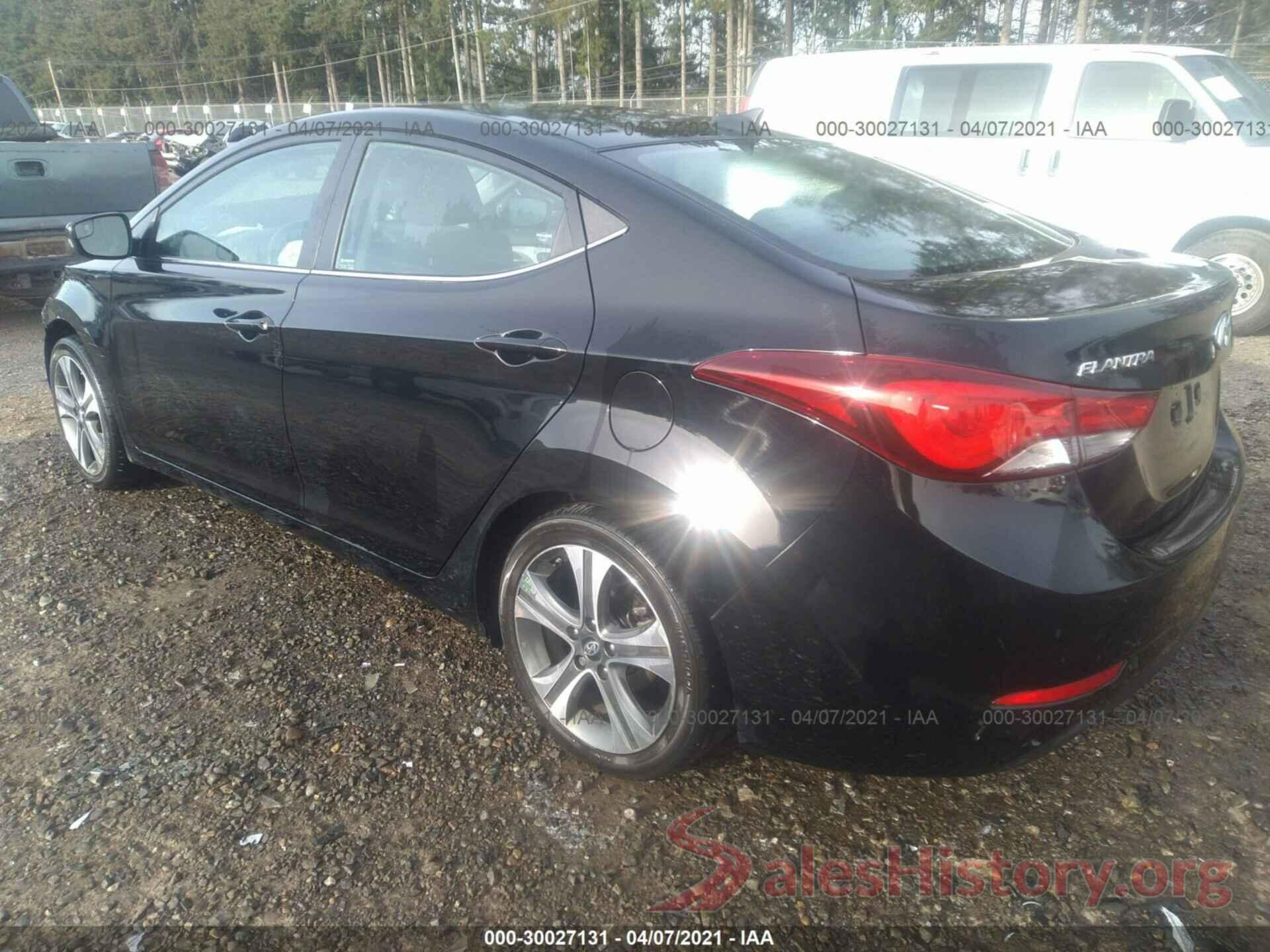 KMHDH4AH0GU588325 2016 HYUNDAI ELANTRA