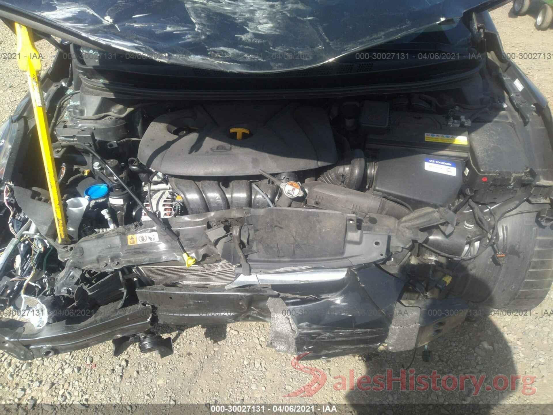 KMHDH4AH0GU588325 2016 HYUNDAI ELANTRA