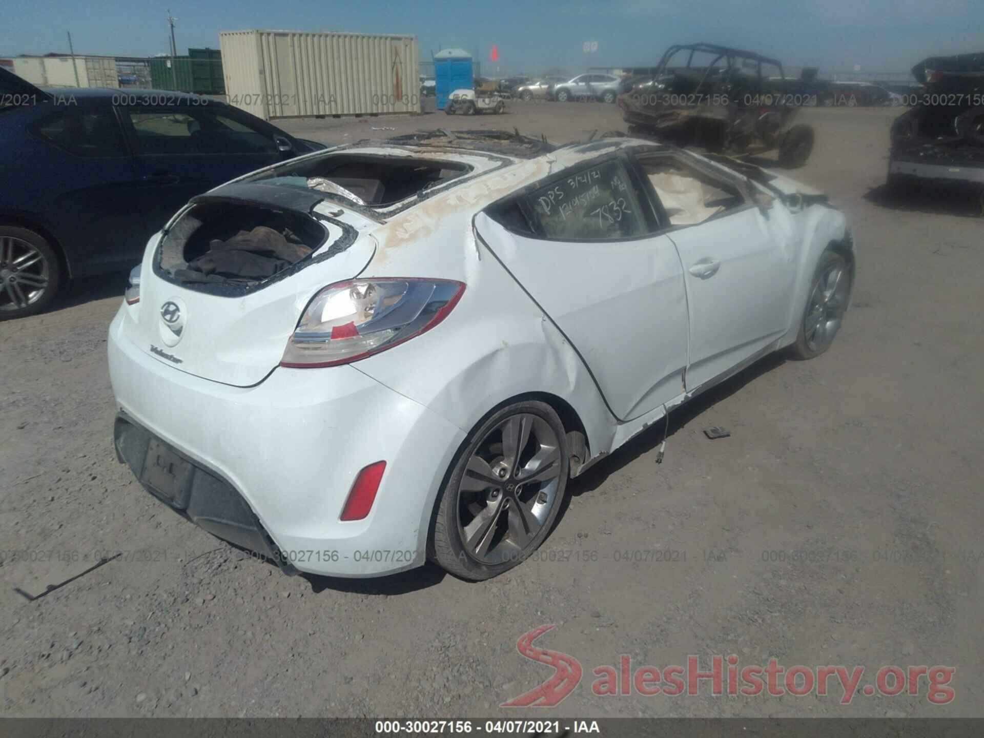 KMHTC6AD2GU257832 2016 HYUNDAI VELOSTER