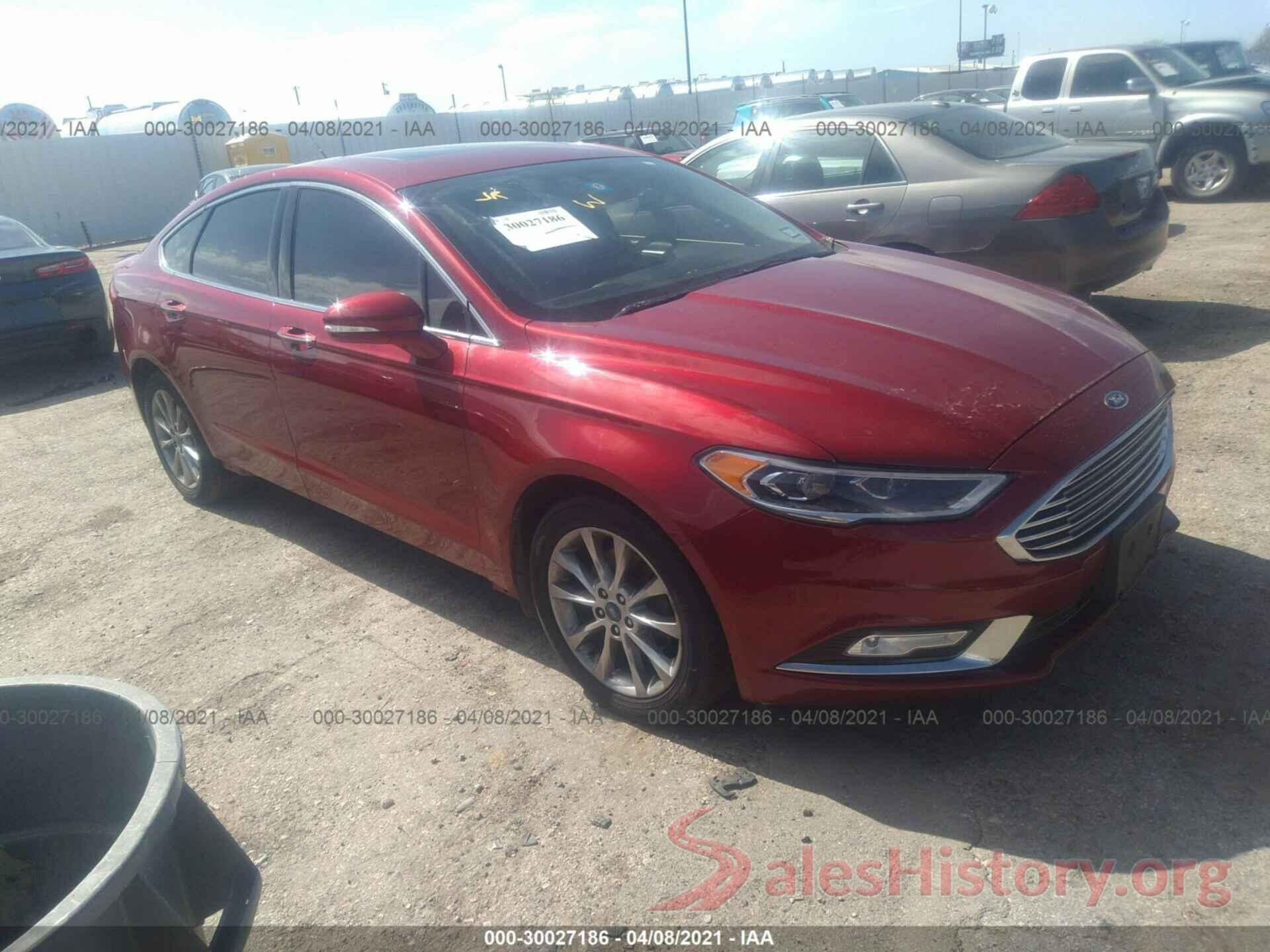 3FA6P0HD4HR149235 2017 FORD FUSION