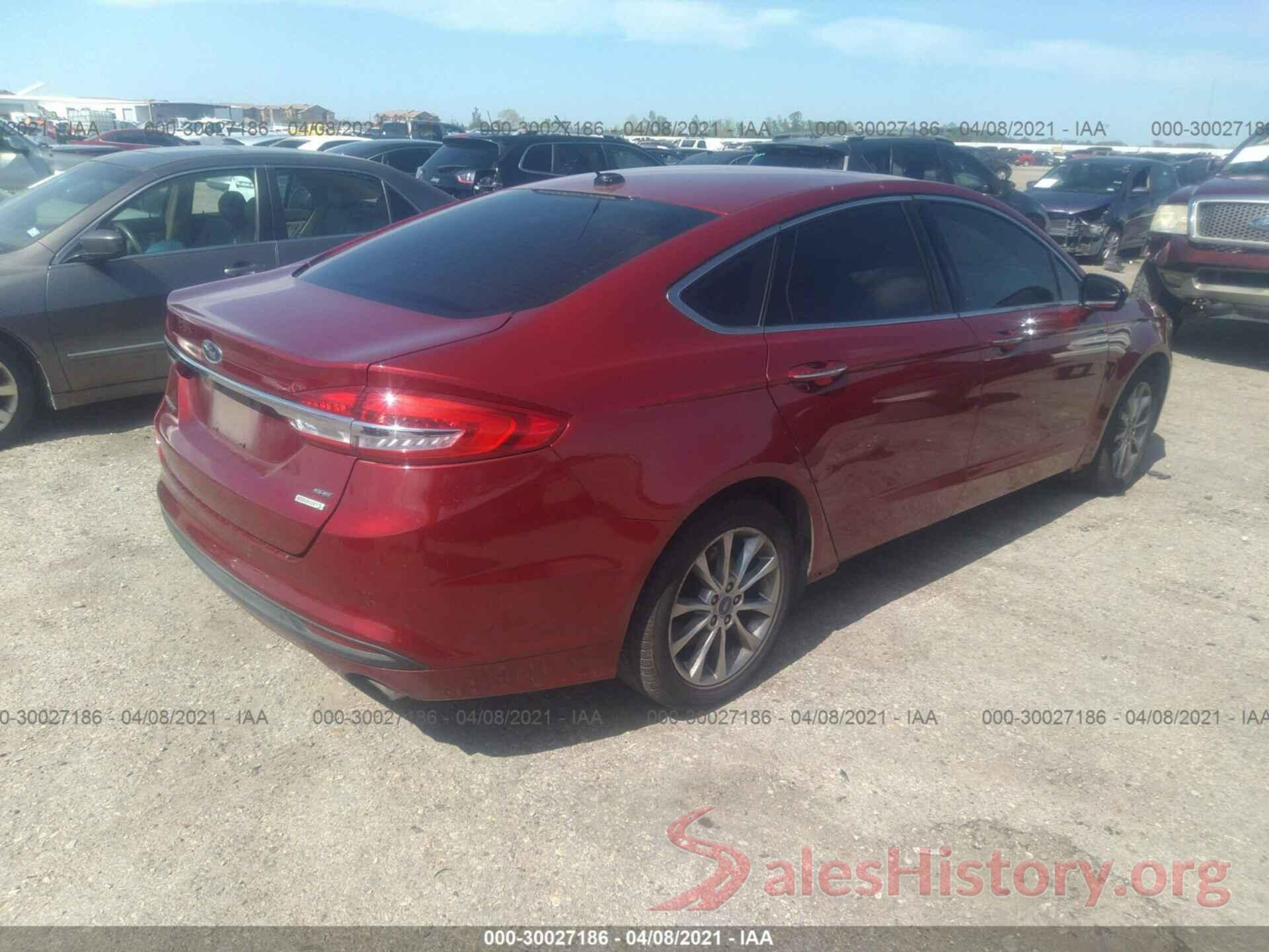 3FA6P0HD4HR149235 2017 FORD FUSION