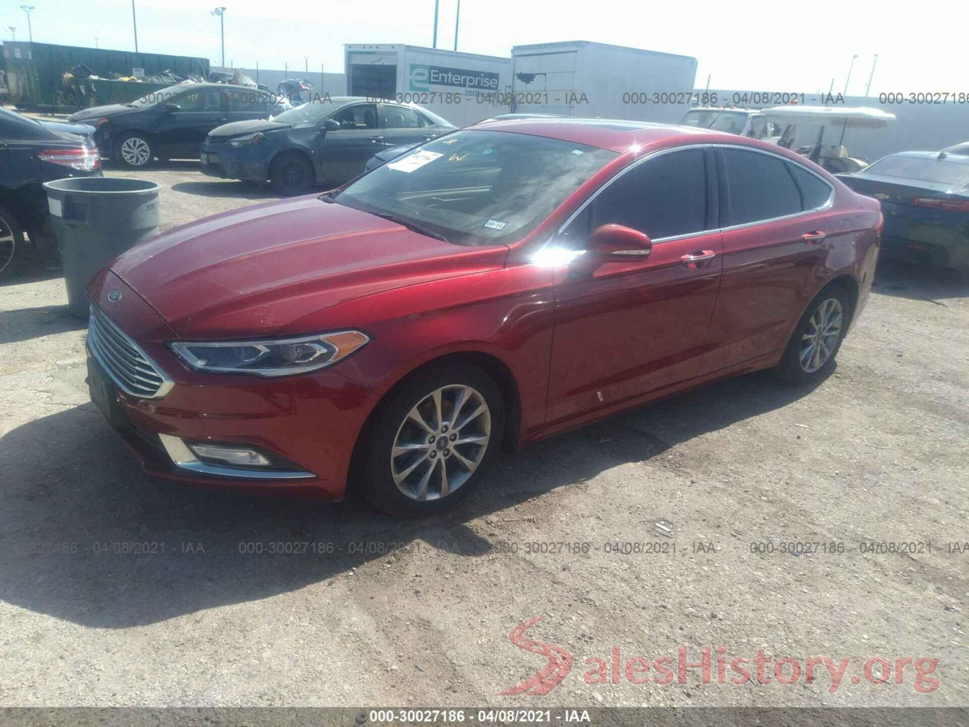 3FA6P0HD4HR149235 2017 FORD FUSION