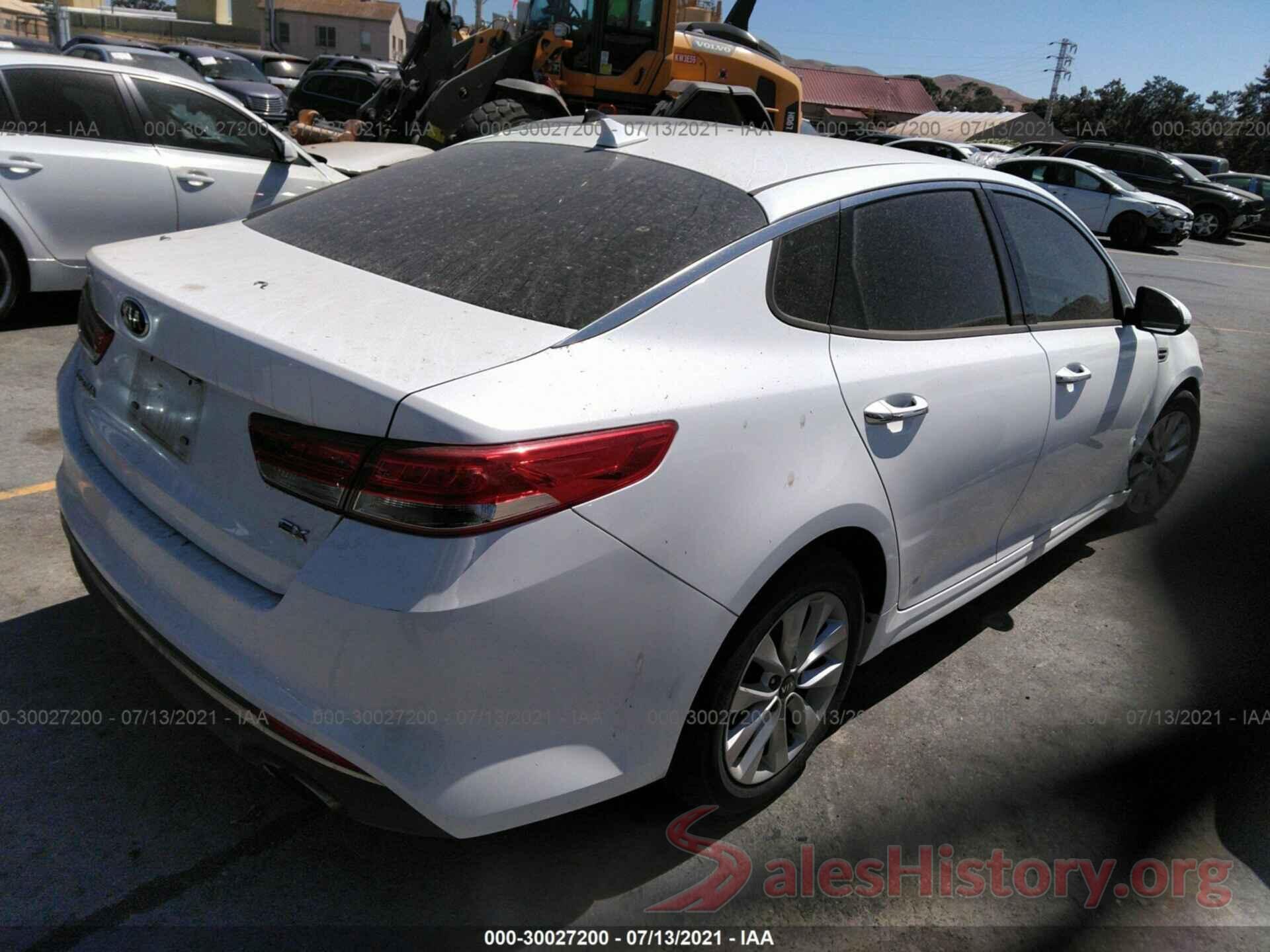 5XXGU4L36HG124266 2017 KIA OPTIMA