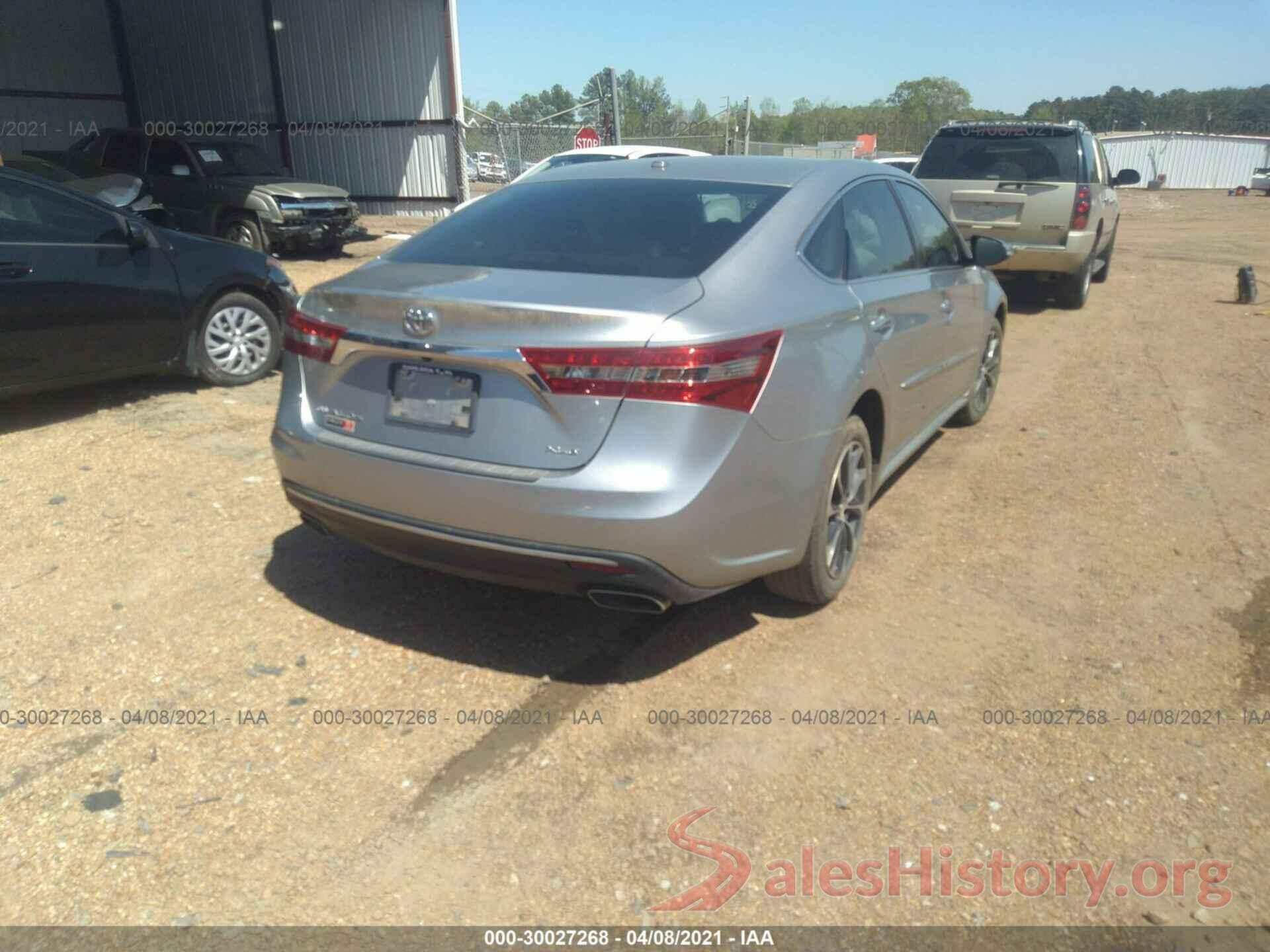 4T1BK1EB6GU226934 2016 TOYOTA AVALON