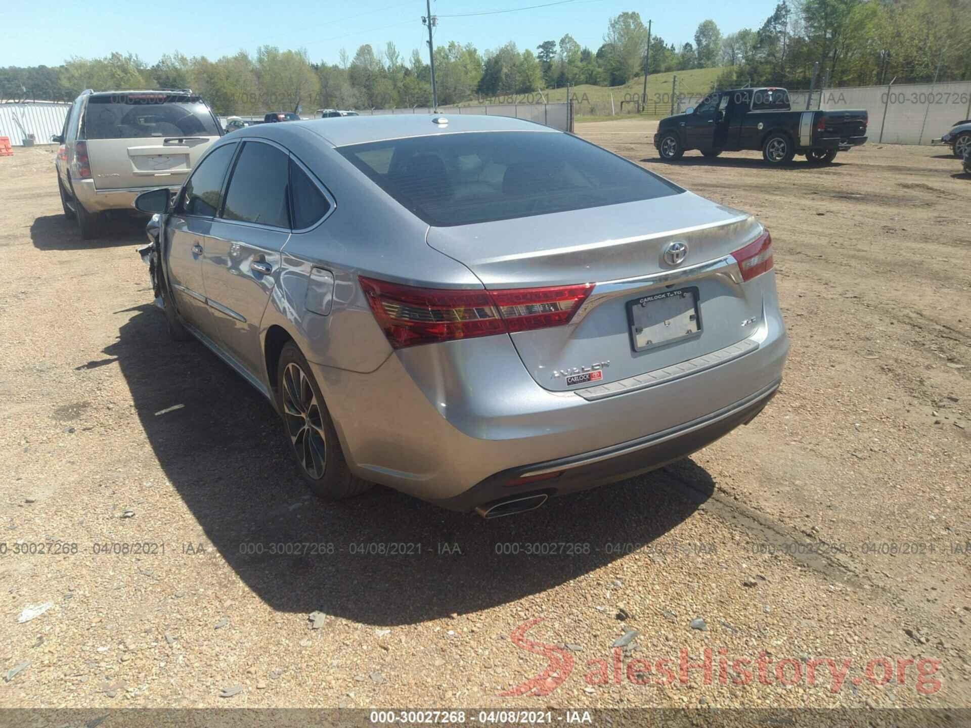 4T1BK1EB6GU226934 2016 TOYOTA AVALON