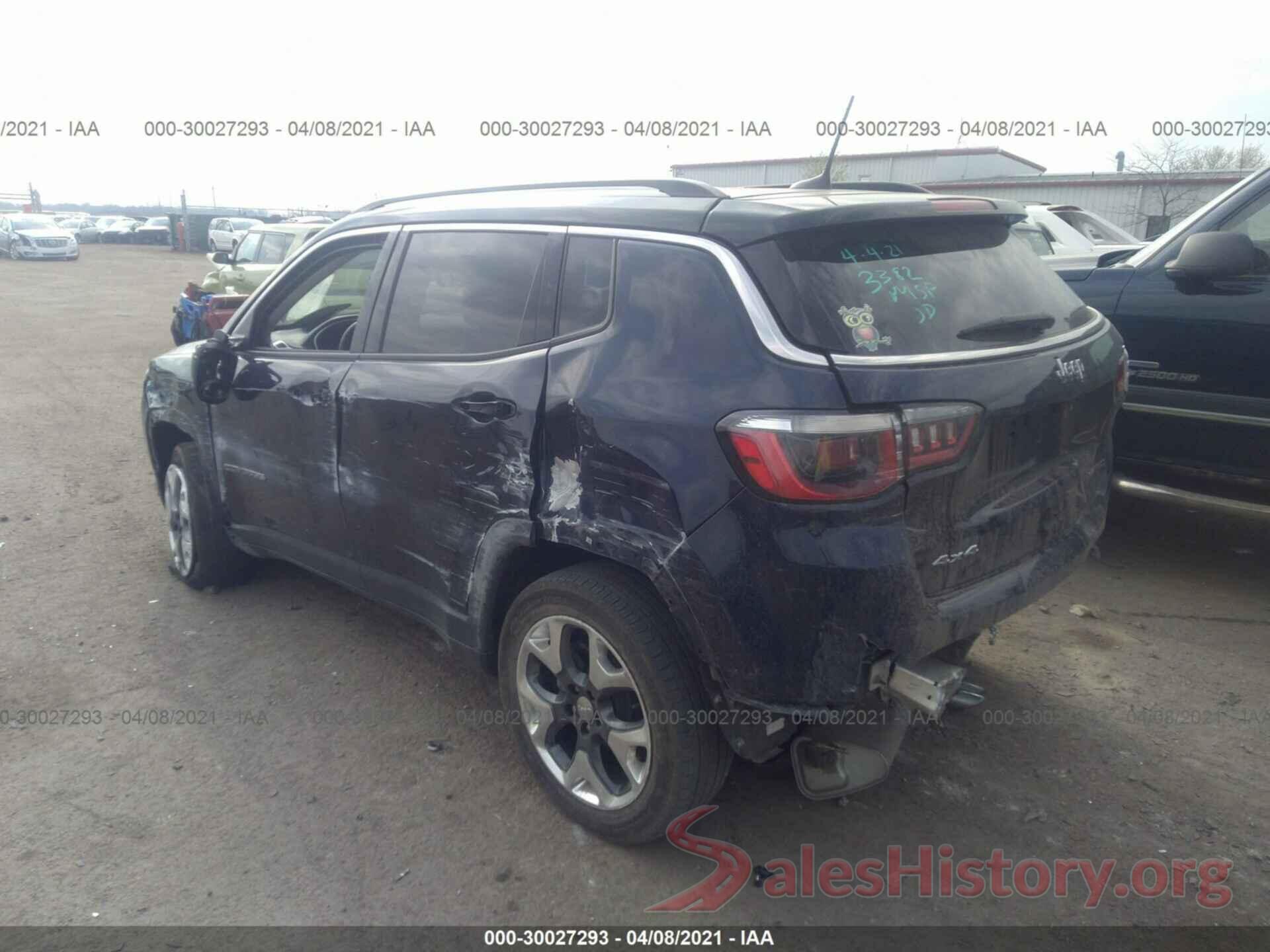 3C4NJDCB9KT673382 2019 JEEP COMPASS