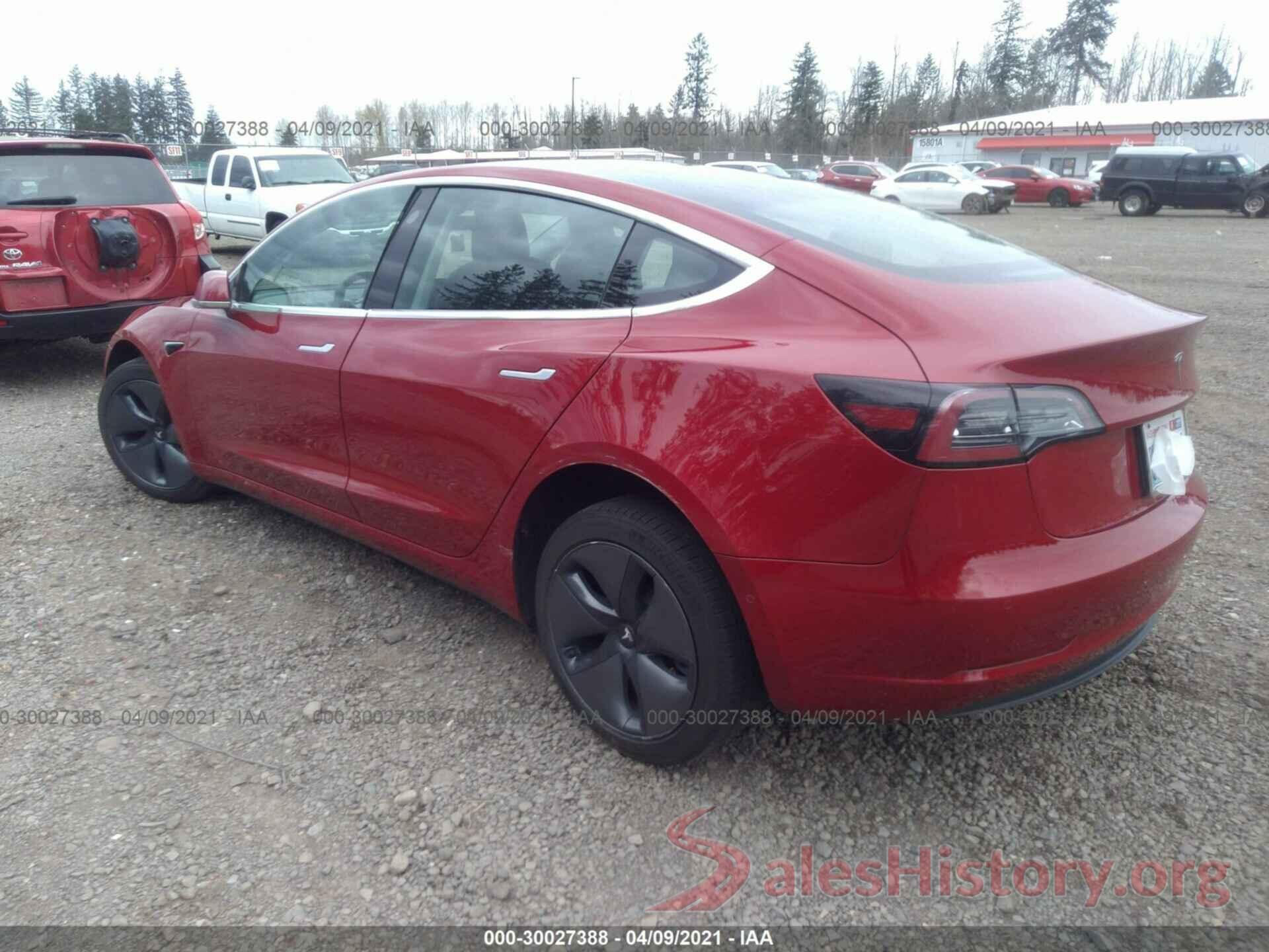 5YJ3E1EAXKF428135 2019 TESLA MODEL 3