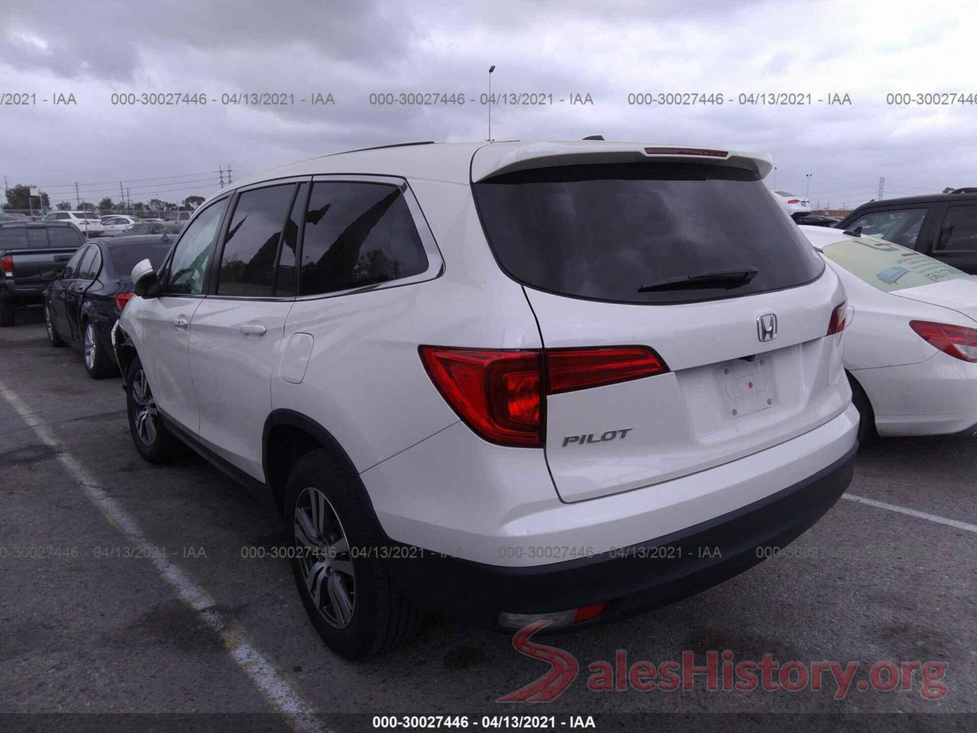 5FNYF5H32HB034824 2017 HONDA PILOT