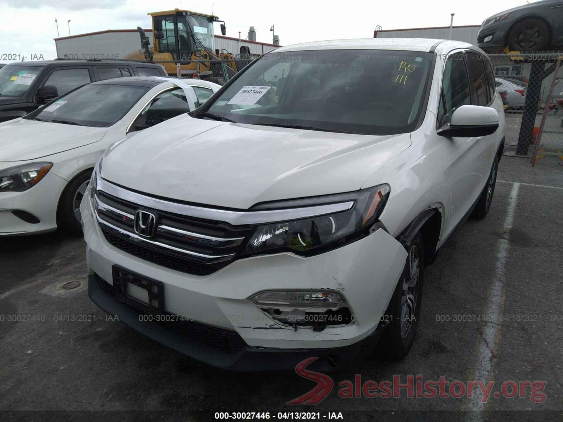 5FNYF5H32HB034824 2017 HONDA PILOT