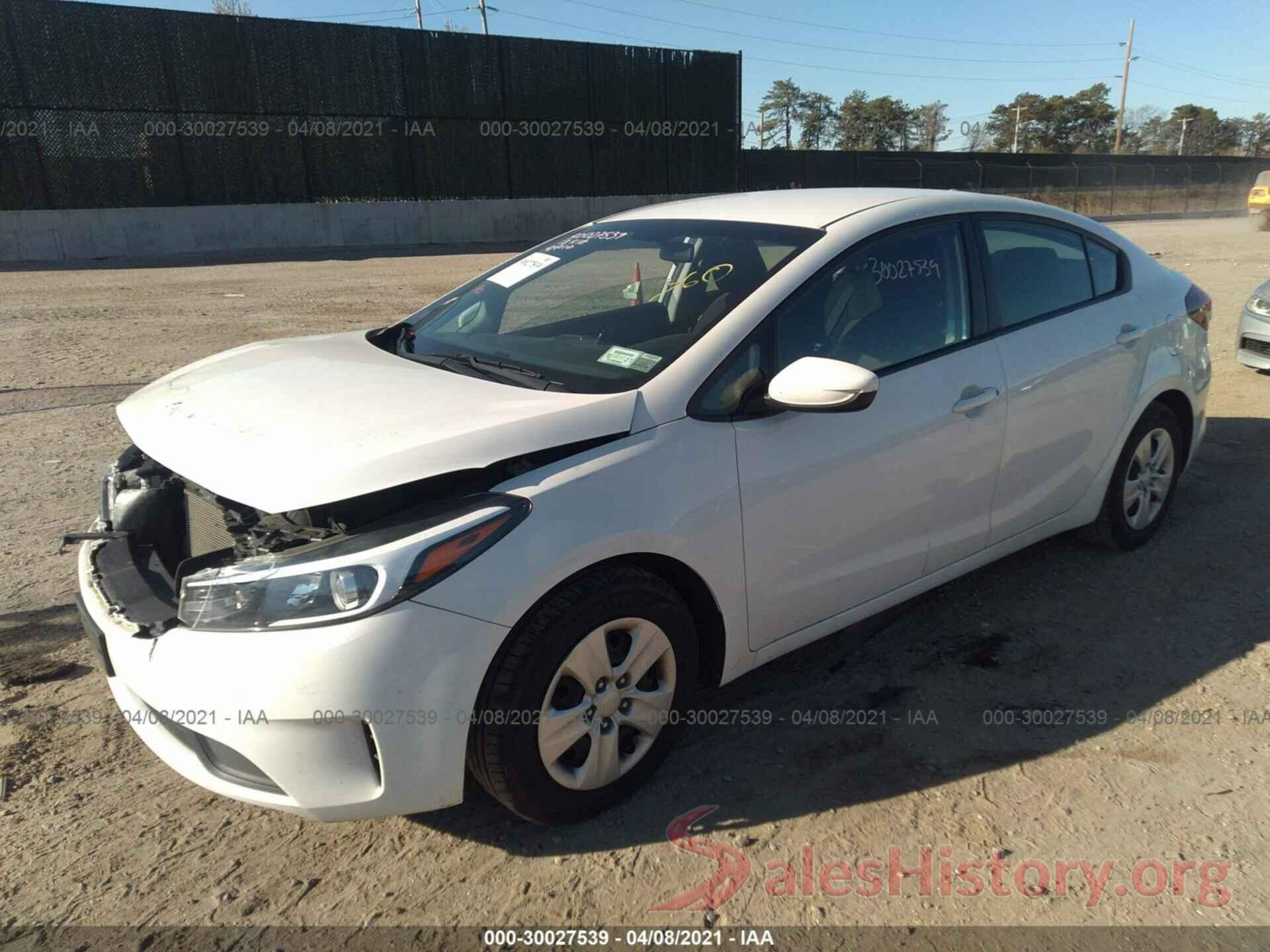 3KPFK4A70JE178488 2018 KIA FORTE