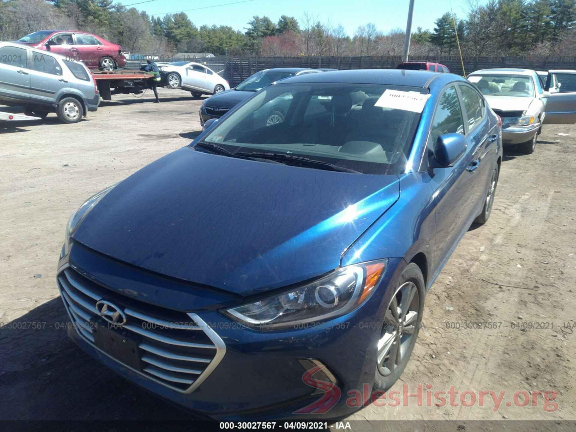 5NPD84LF4HH030005 2017 HYUNDAI ELANTRA