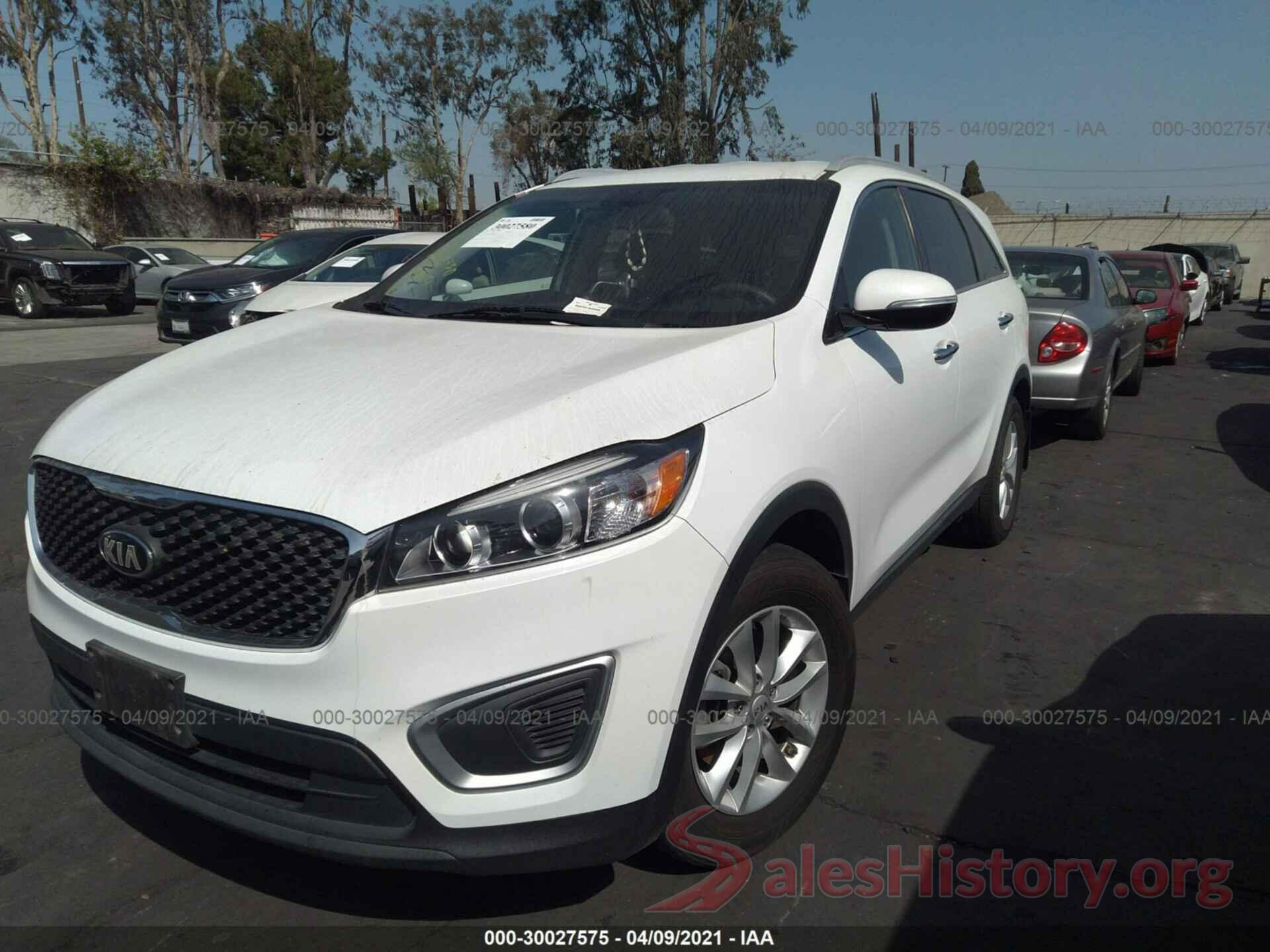 5XYPG4A30HG259250 2017 KIA SORENTO